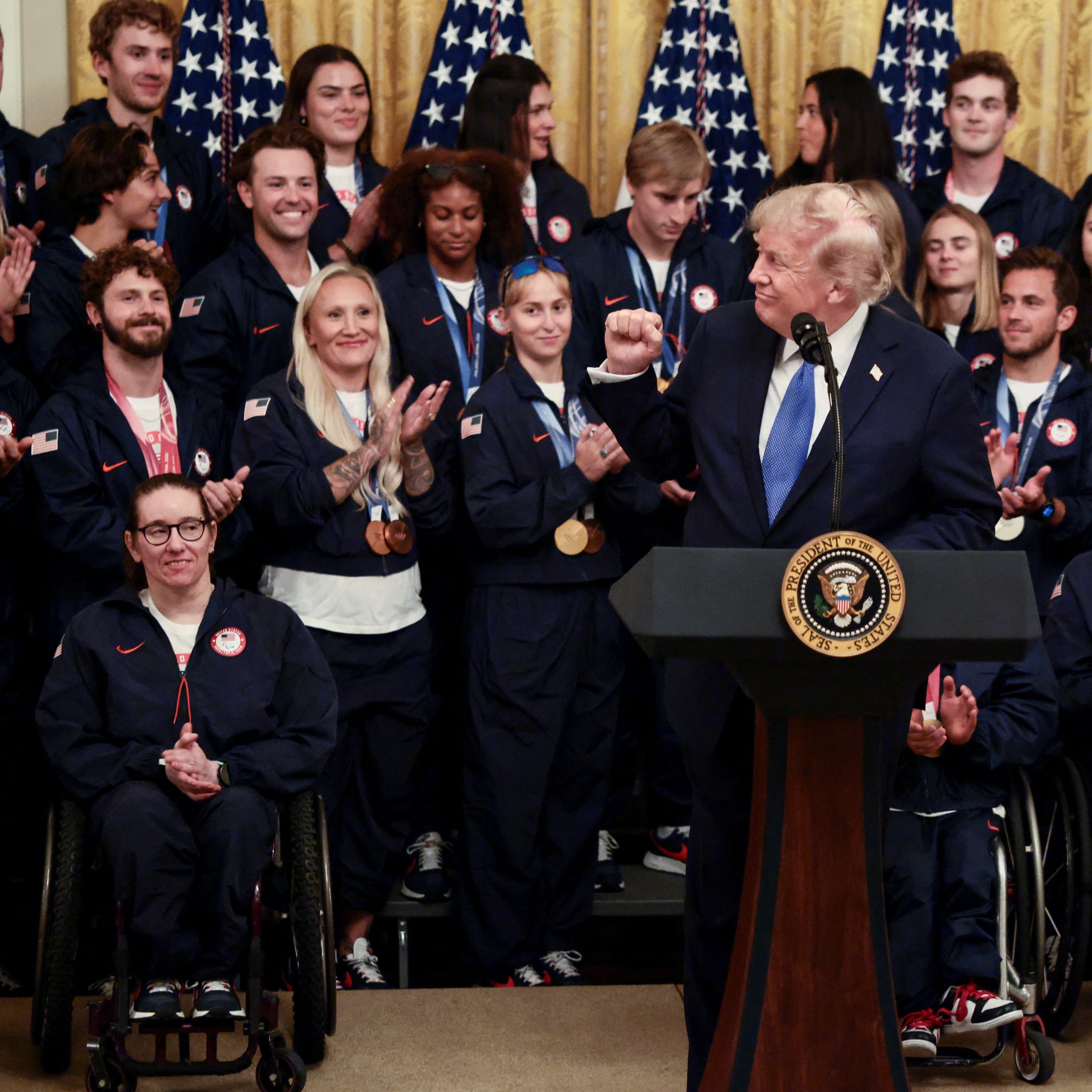 🔴 Трамп чествует олимпийцев Team USA в Белом доме 🇺🇸 episode artwork