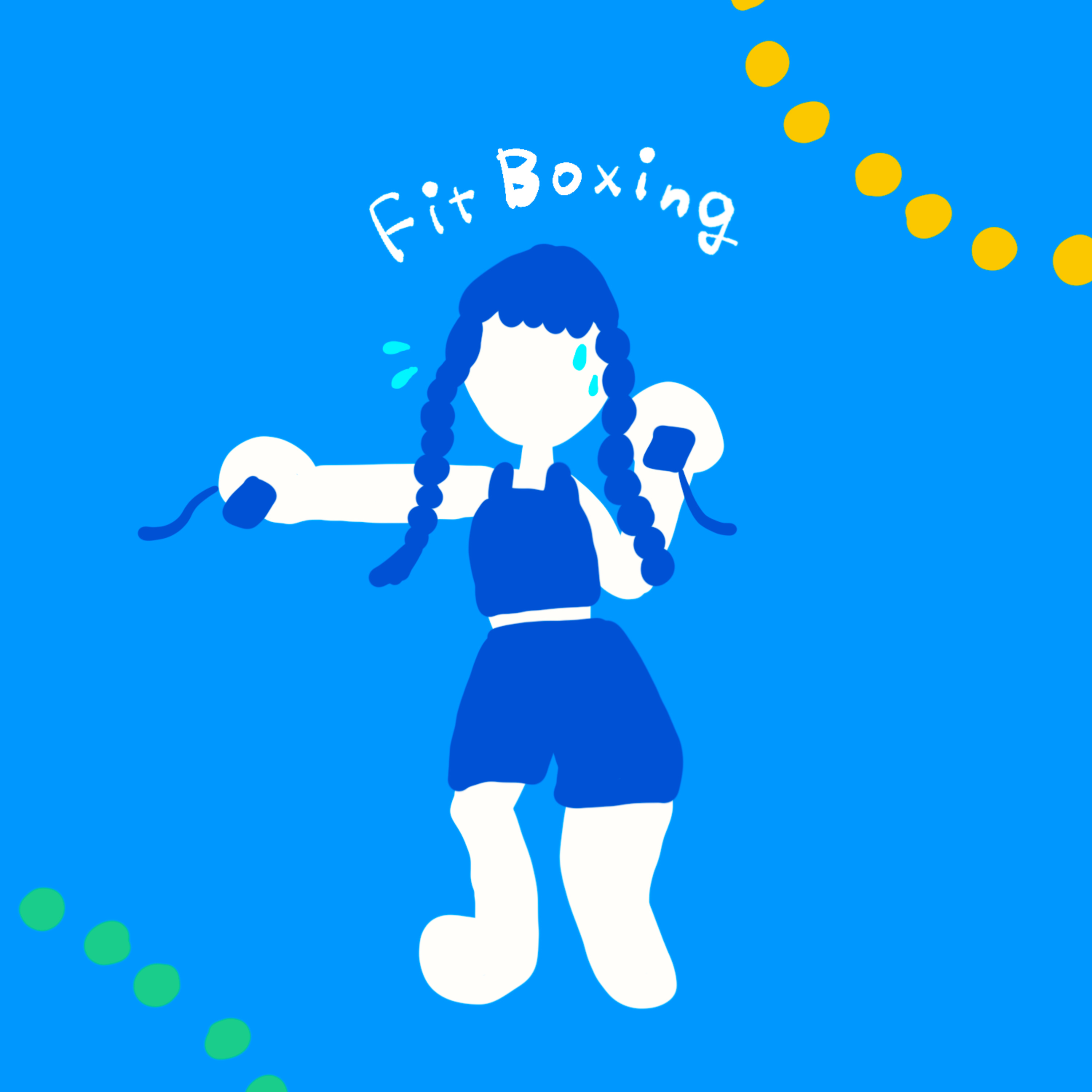 #14（再アップ）Fit Boxingを足首や腰を痛めつつ継続してる話