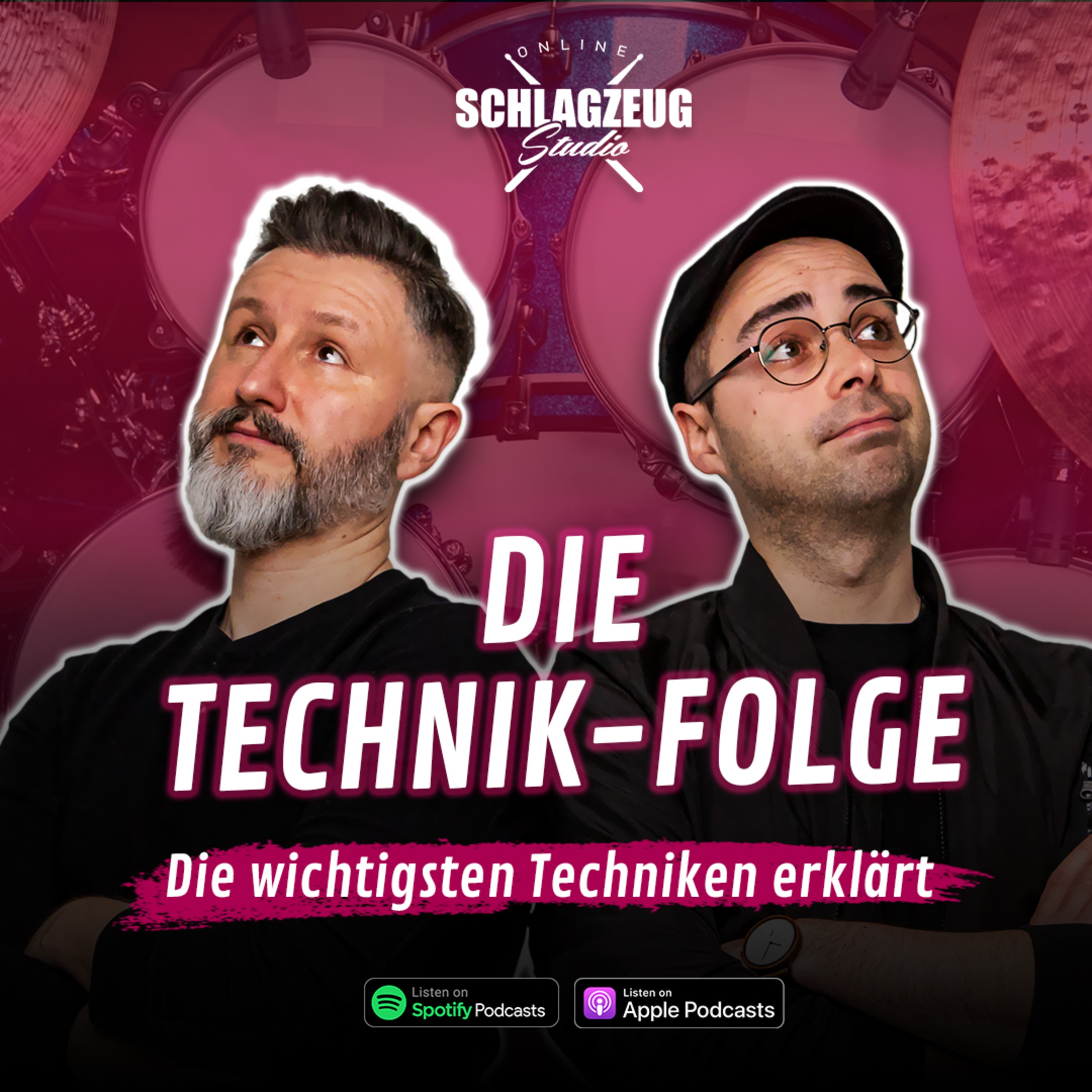 DIE TECHNIK-FOLGE: Der einzige Podcast, den DU zu Schlagzeugtechniken hören musst episode artwork