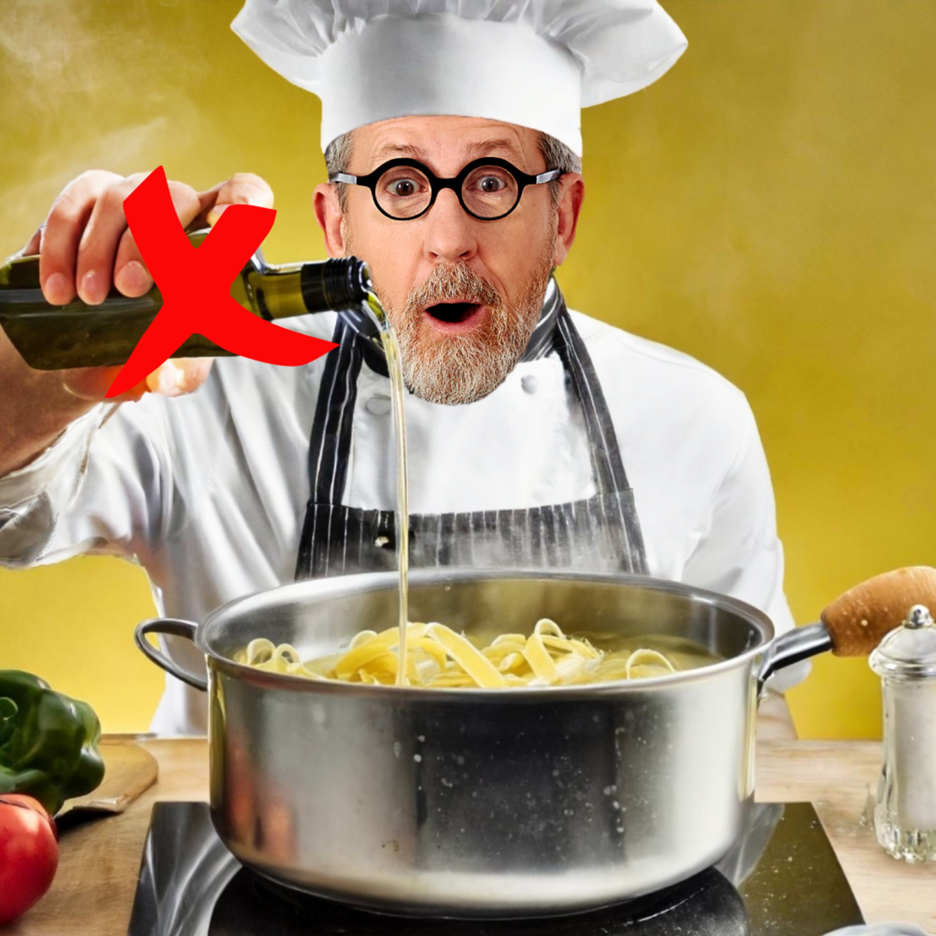 De l'huile dans l'eau des pâtes ? 5 idées reçues sur la cuisine ! 🍽️ episode artwork