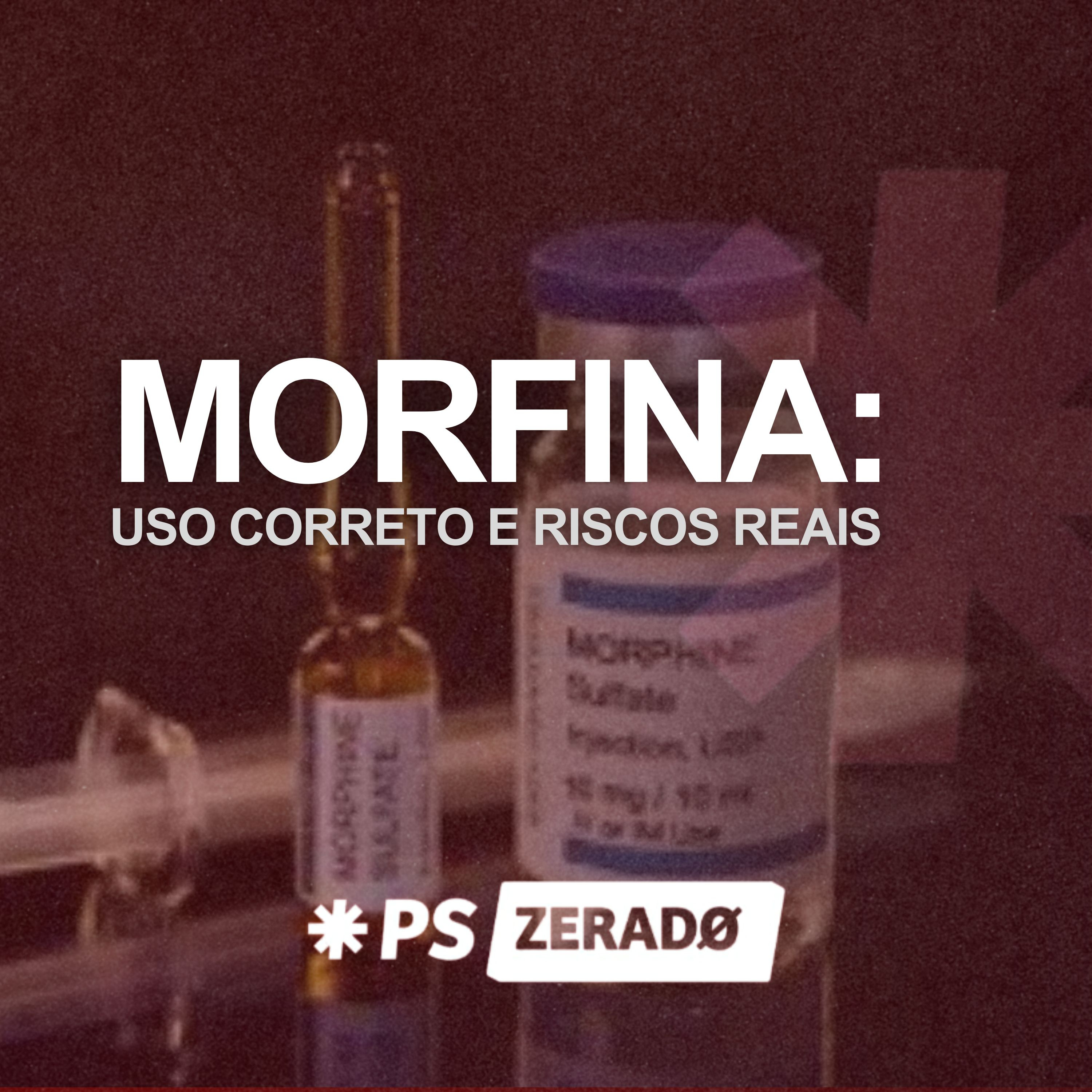 Morfina no PS: uso correto e riscos reais