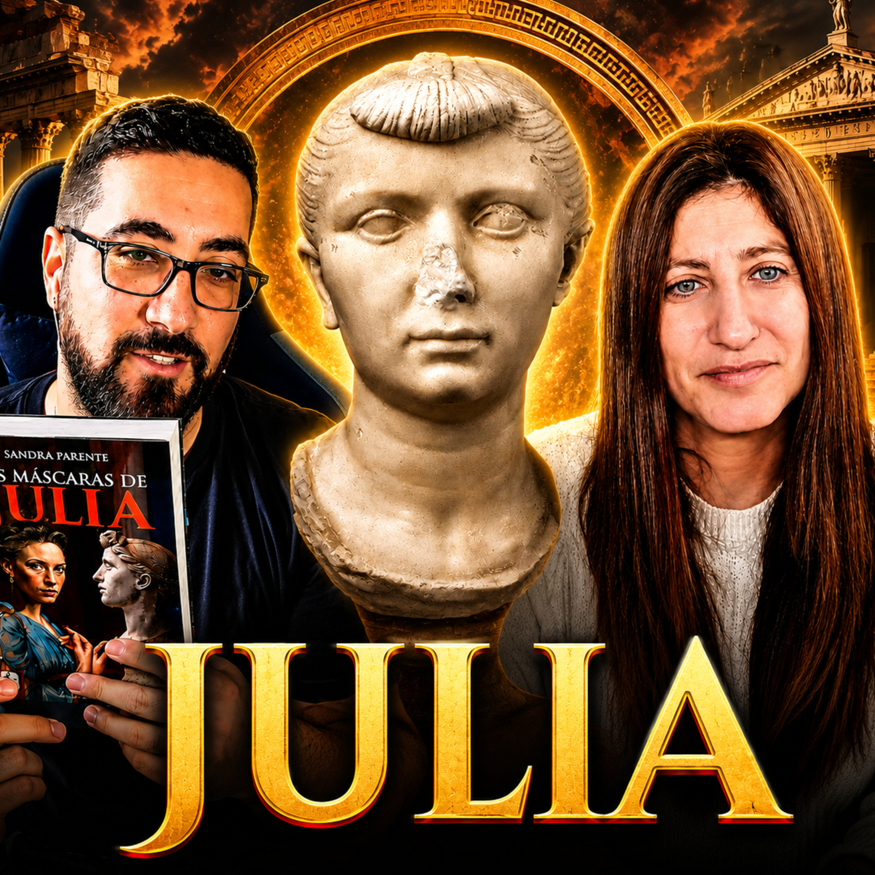 Ep 25. Julia la Mayor y Julia la Menor: mujeres, propaganda y poder en la Roma de Augusto episode artwork