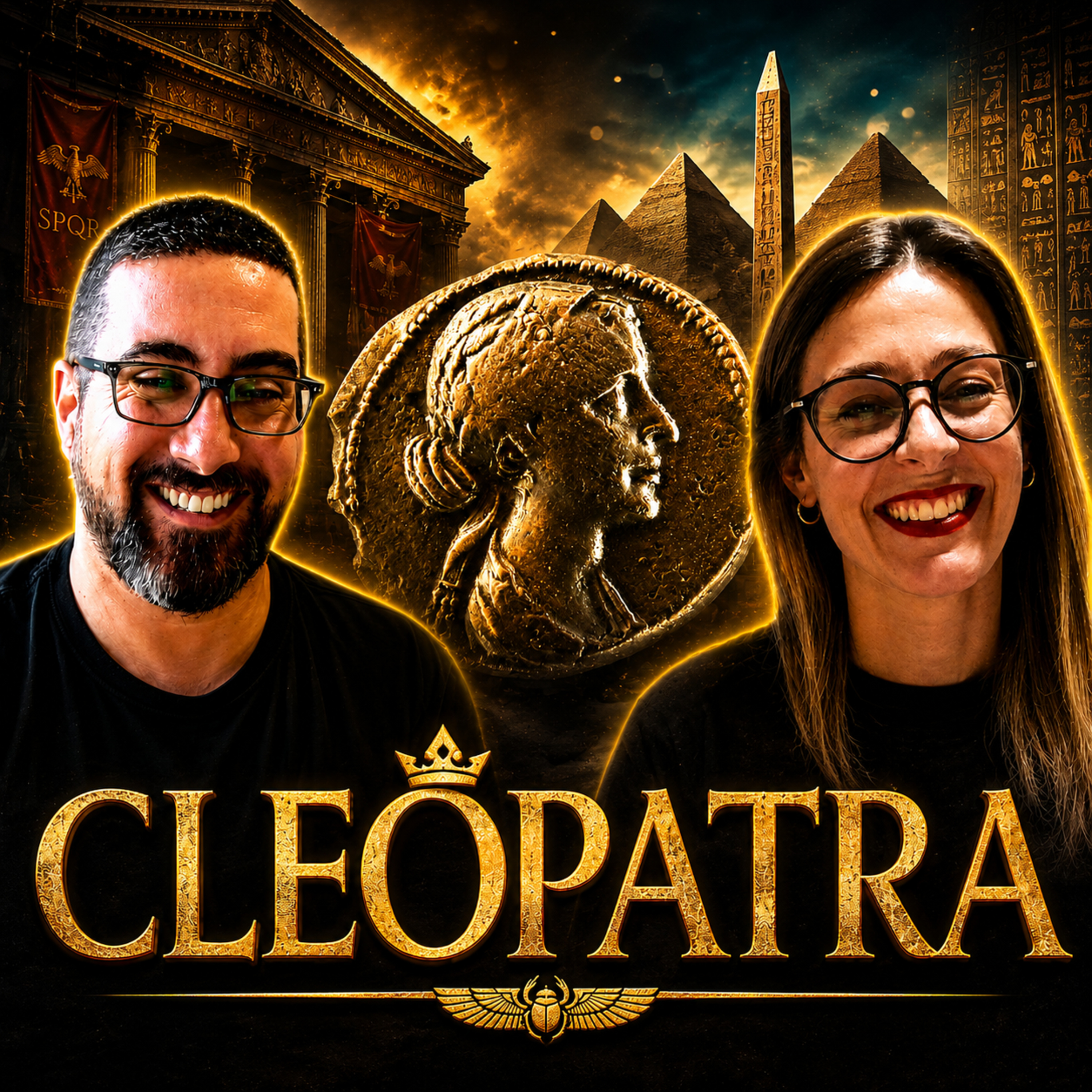 Ep 28. Cleopatra no fue como nos contaron: propaganda, arte y poder episode artwork