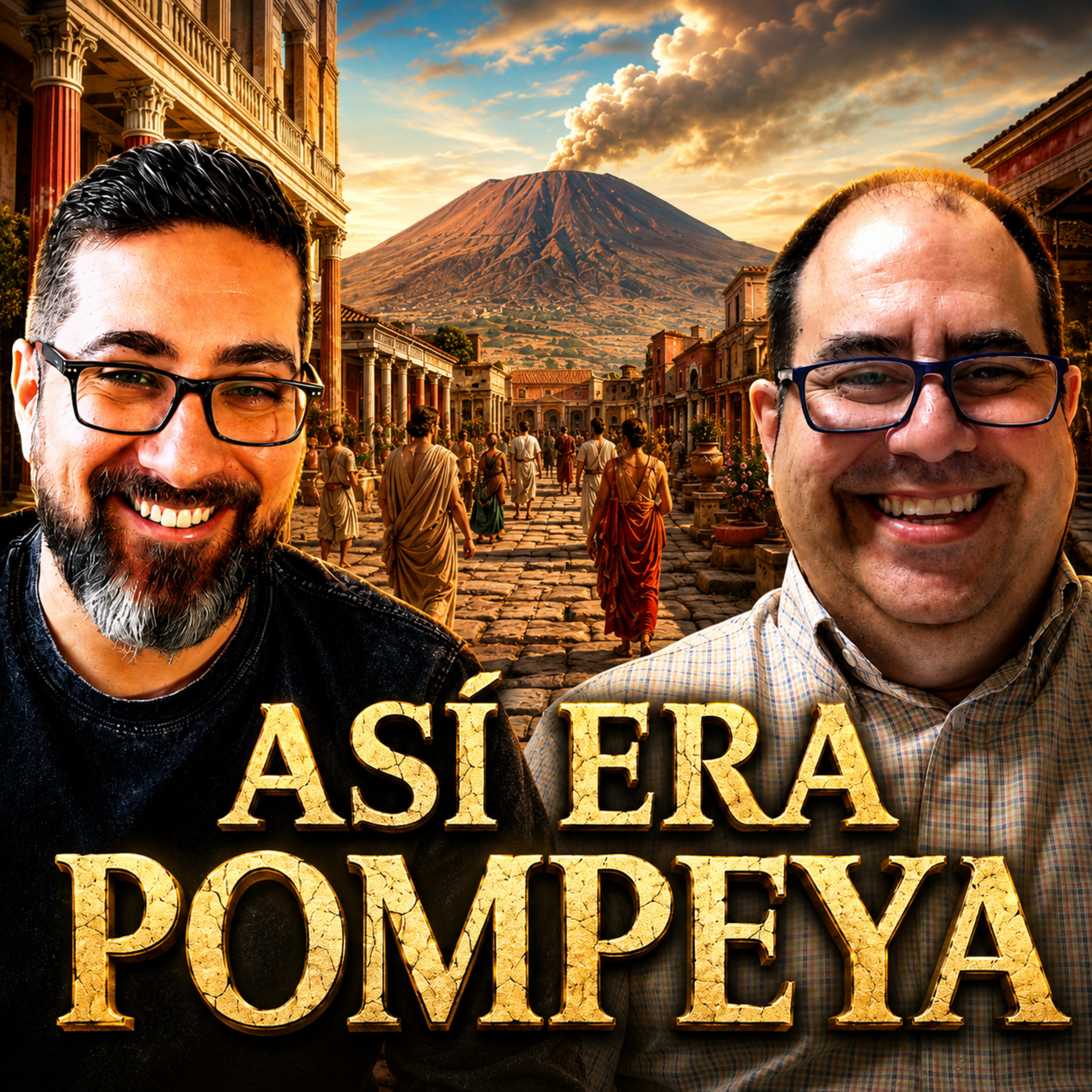 Ep 13. Un día en Pompeya: la vida cotidiana antes del Vesubio episode artwork
