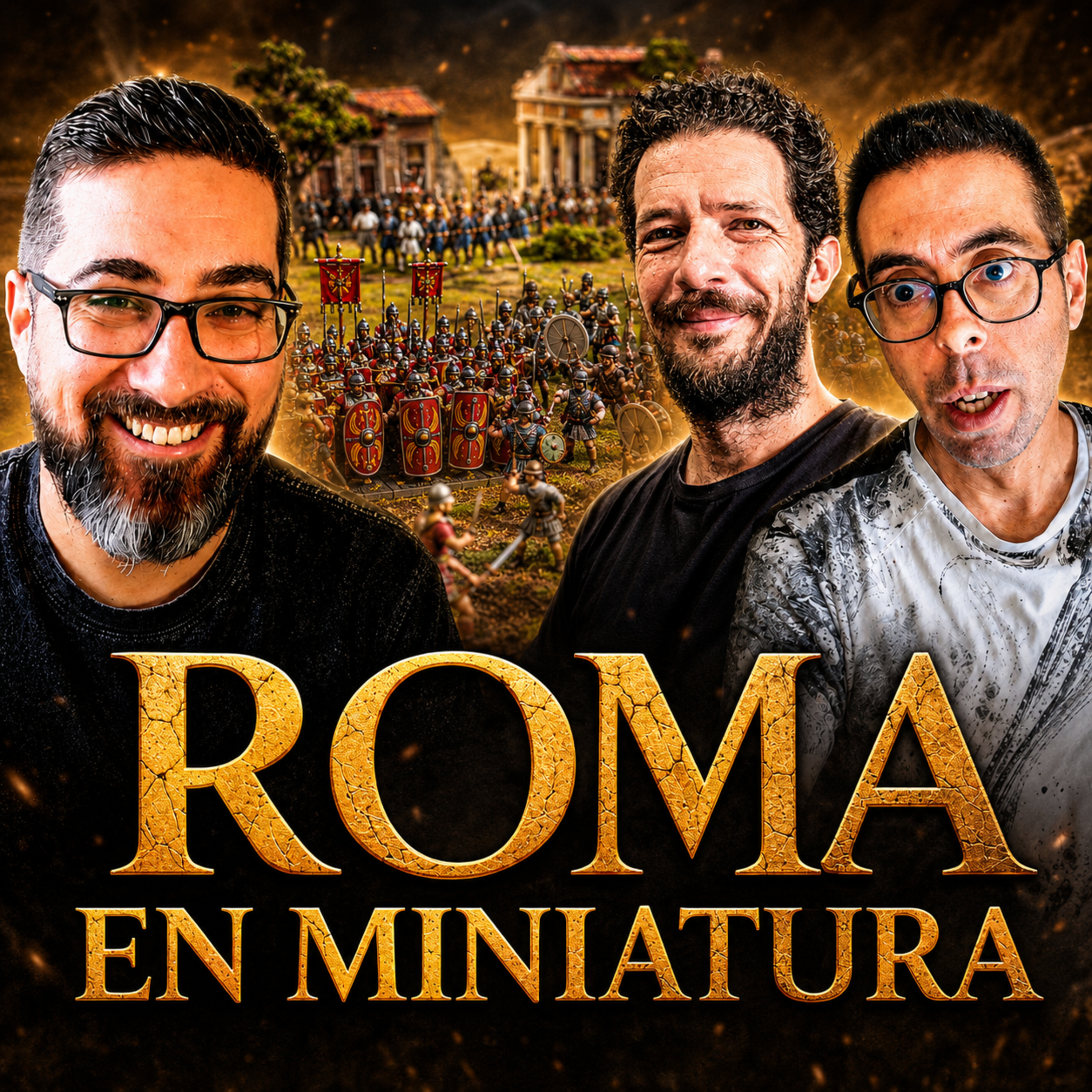Ep 10. Historia en miniatura: recreando grandes batallas de la Antigüedad | Omaha Wargames y Sergio Gavaldá episode artwork