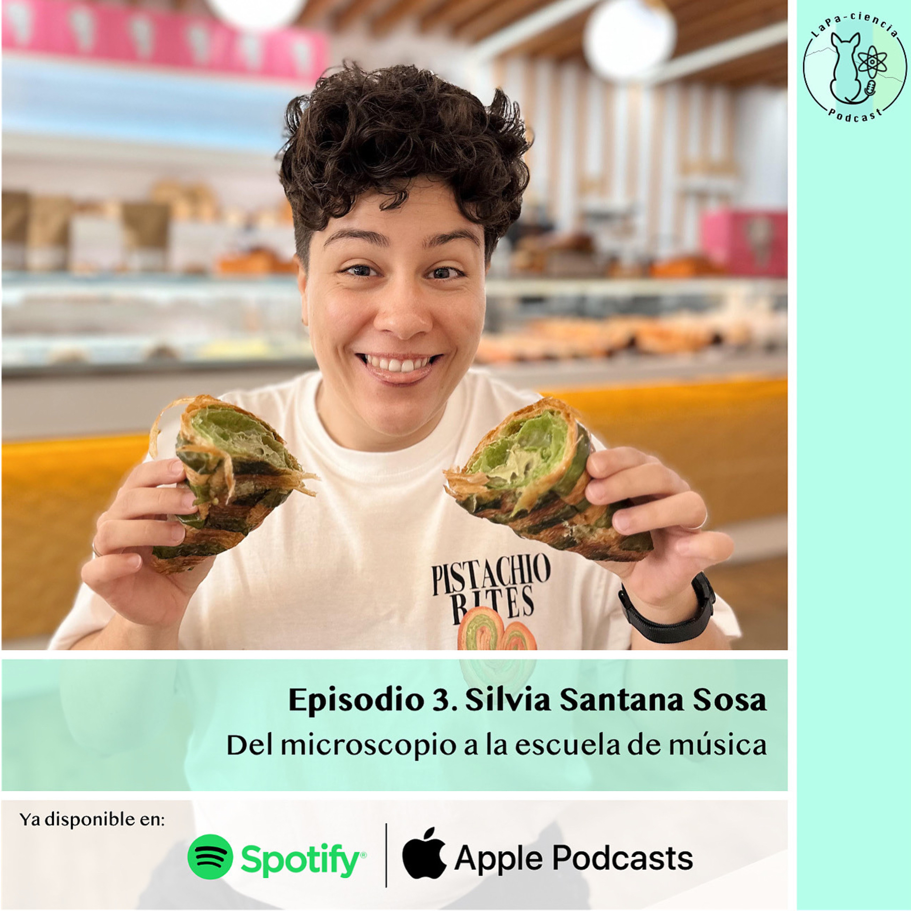 Episodio 3. Silvia Santana Sosa: Del microscopio a la escuela de música. episode artwork