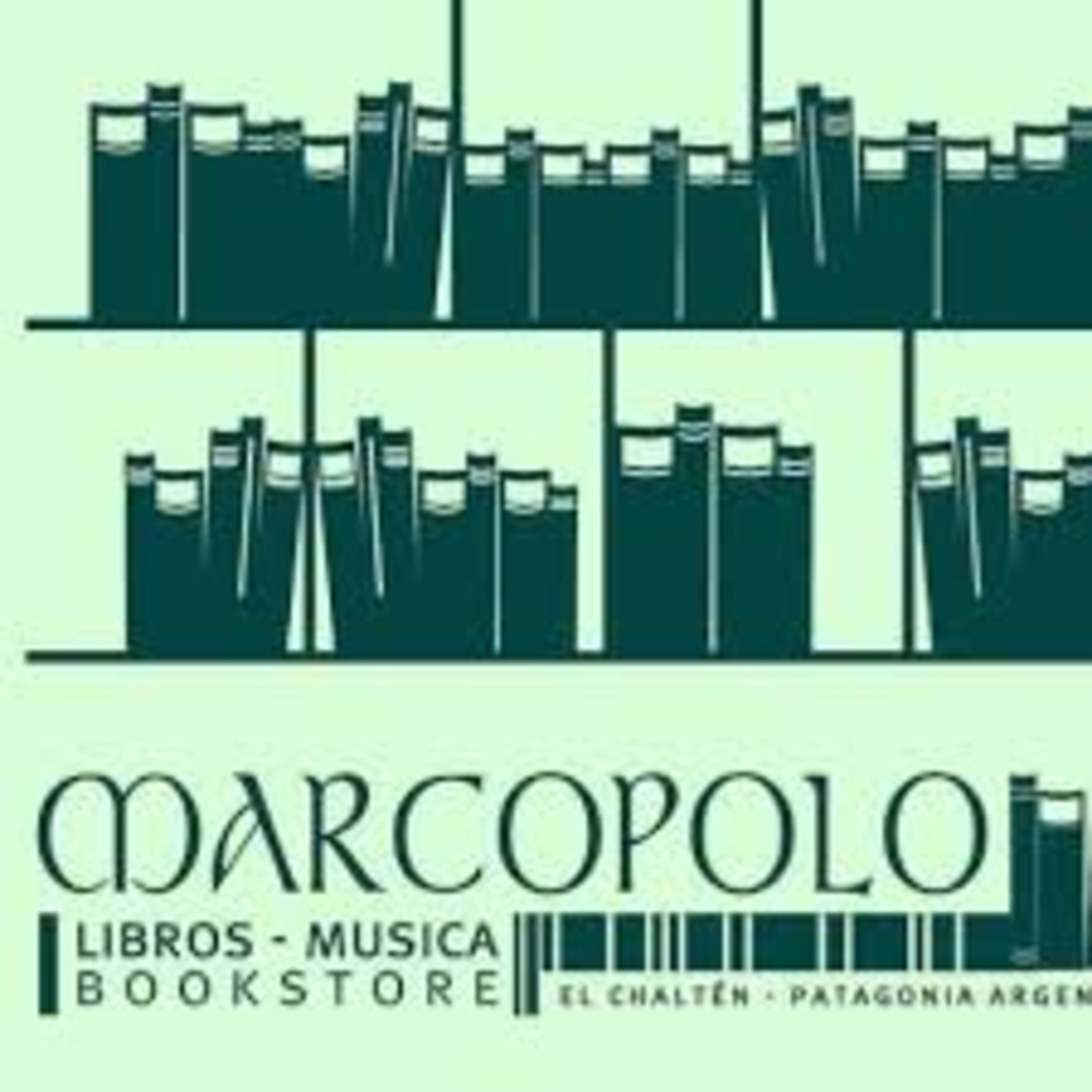 Sofía Bolangelino, dueña de la librería Marco Polo, en El Chaltén