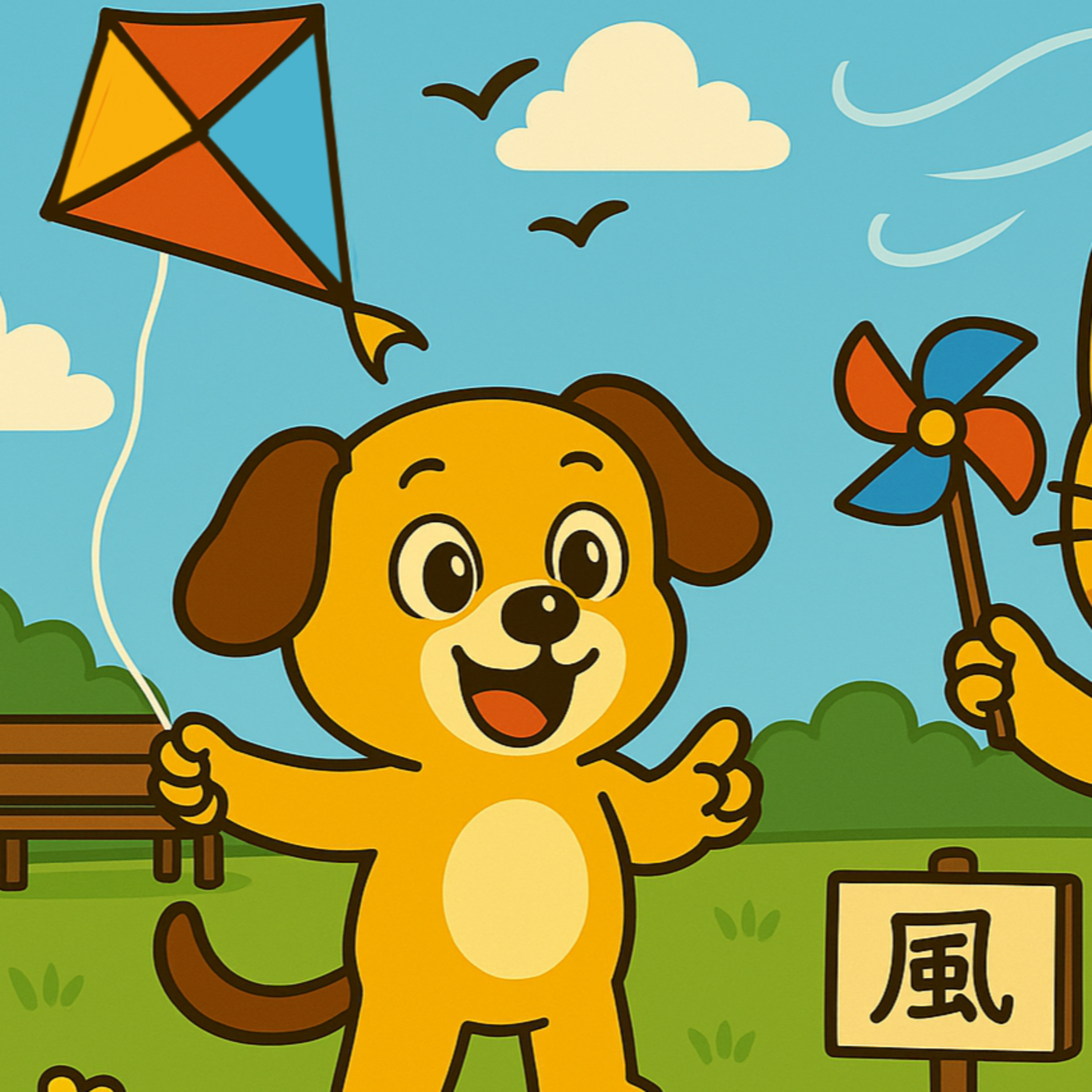 EP23｜【幼兒科學】風是什麼? | 蹦蹦狗的風箏飛得好高阿~ episode artwork