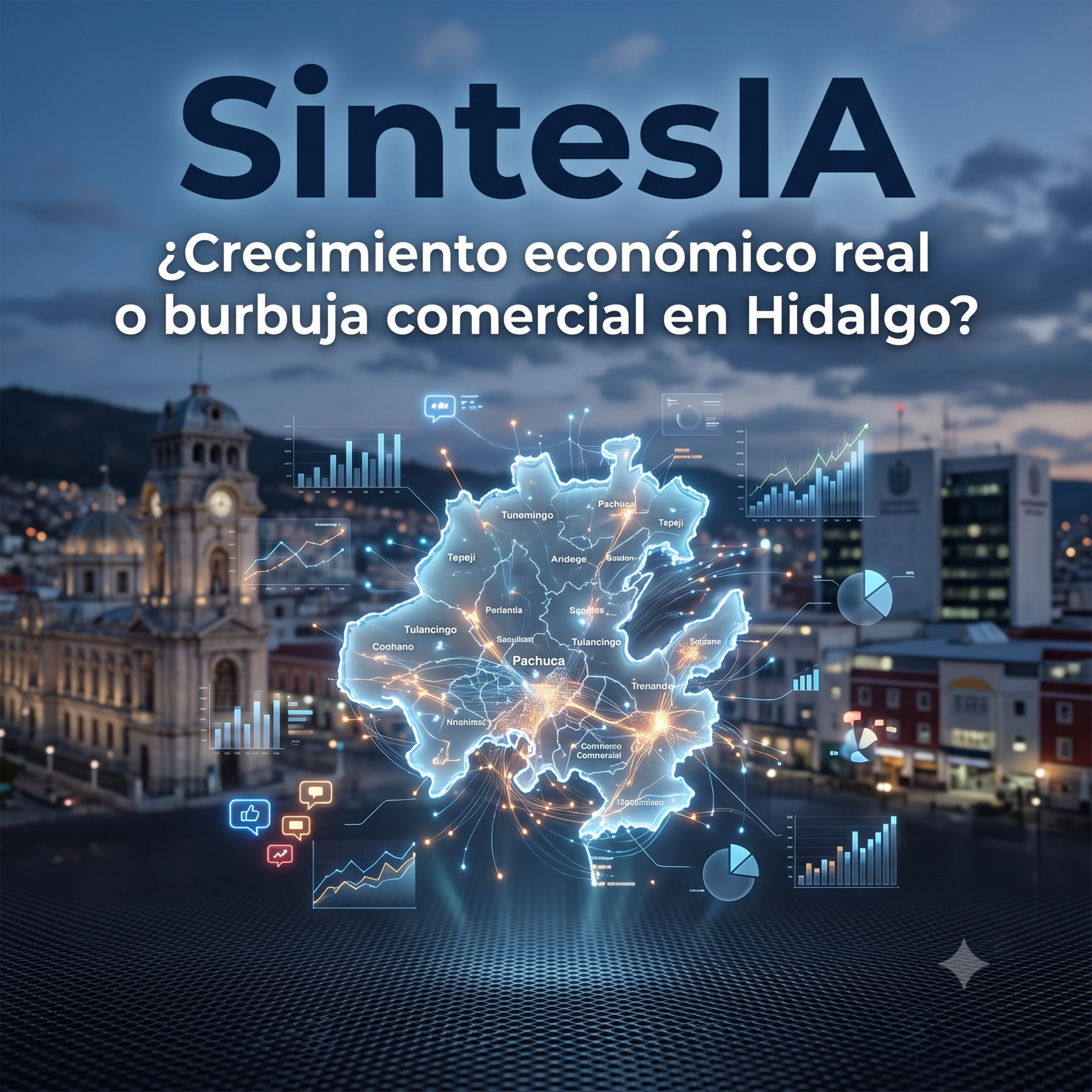 ¿Crecimiento económico real o burbuja comercial en Hidalgo? | Episodio 292 episode artwork