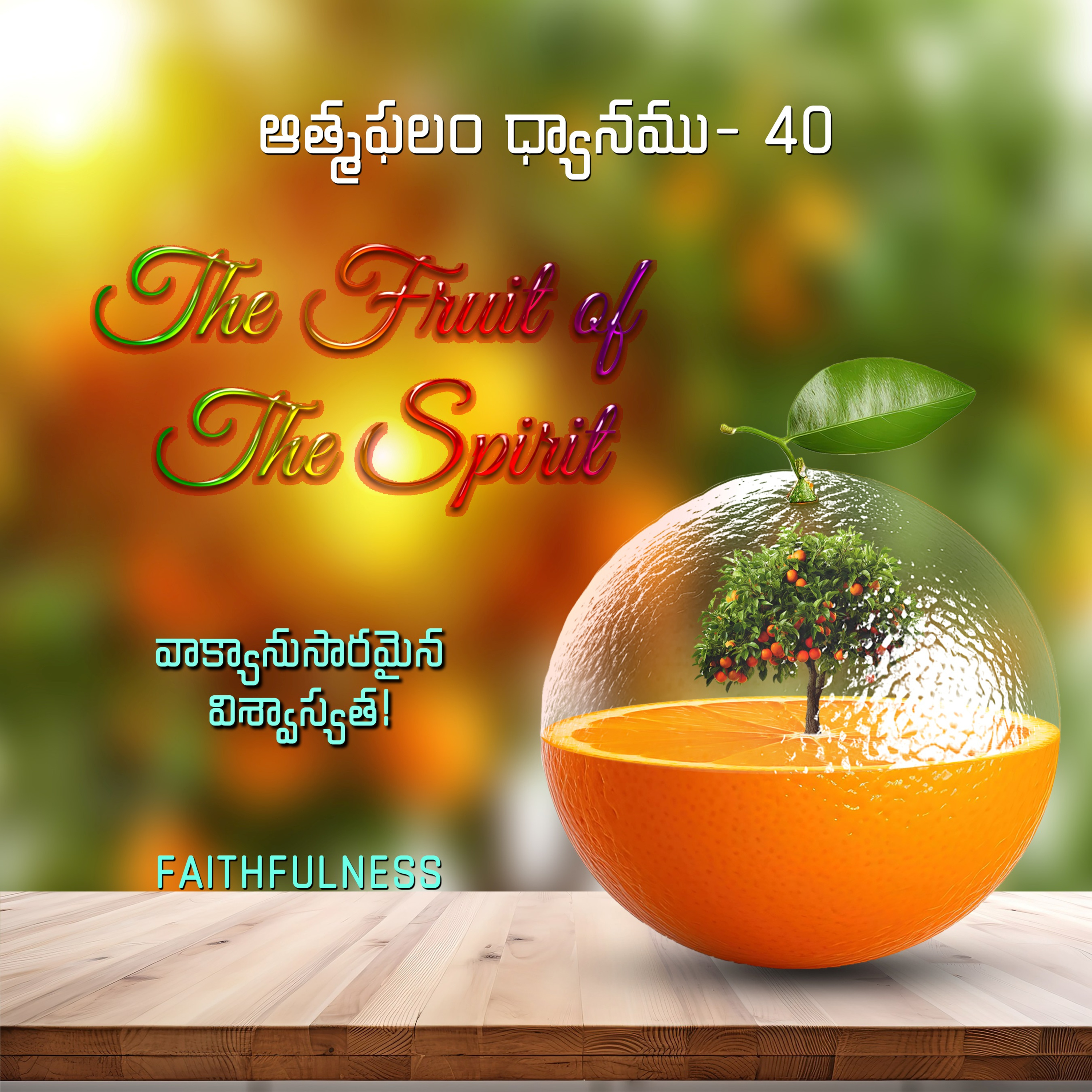 ఆత్మ ఫలం ధ్యానము || Sermons by Pastor Shashi