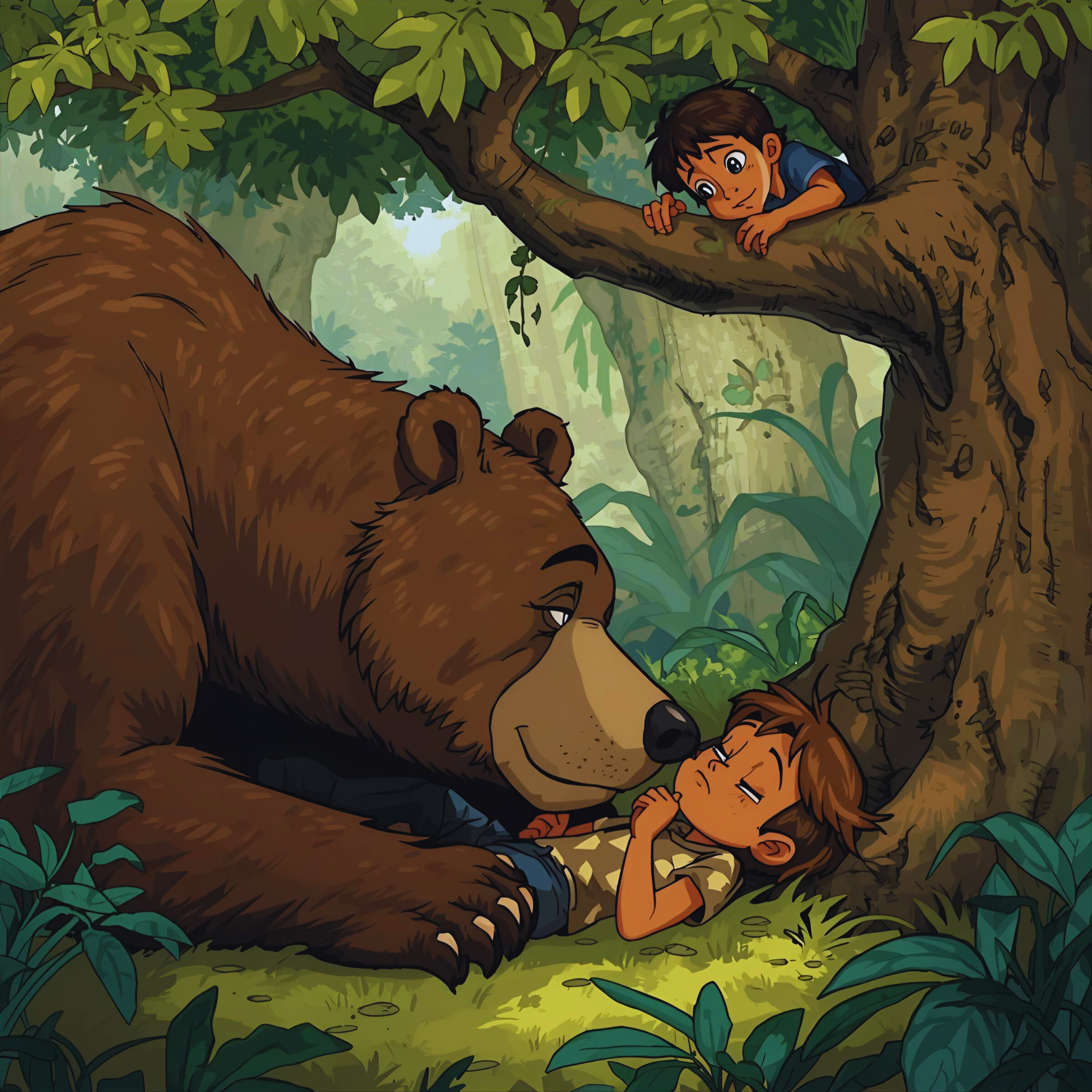 19 रामू ,शामू आणि अस्वल : The Bear and the Two Friends (Kids’ Marathi Story) episode artwork