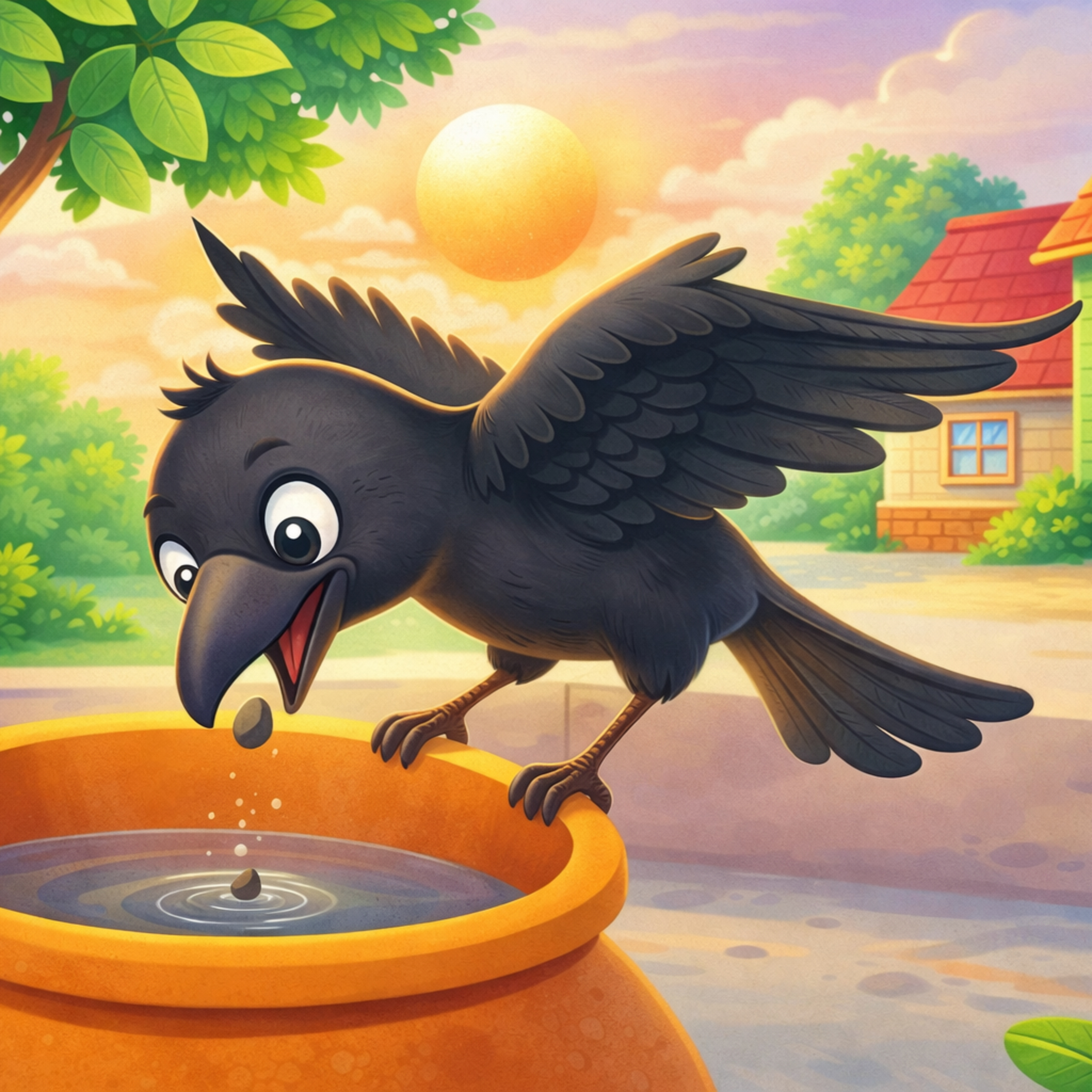हुशार,मेहनती कावळा :The Smart and Hardworking Crow (Kid's Marathi Story) episode artwork
