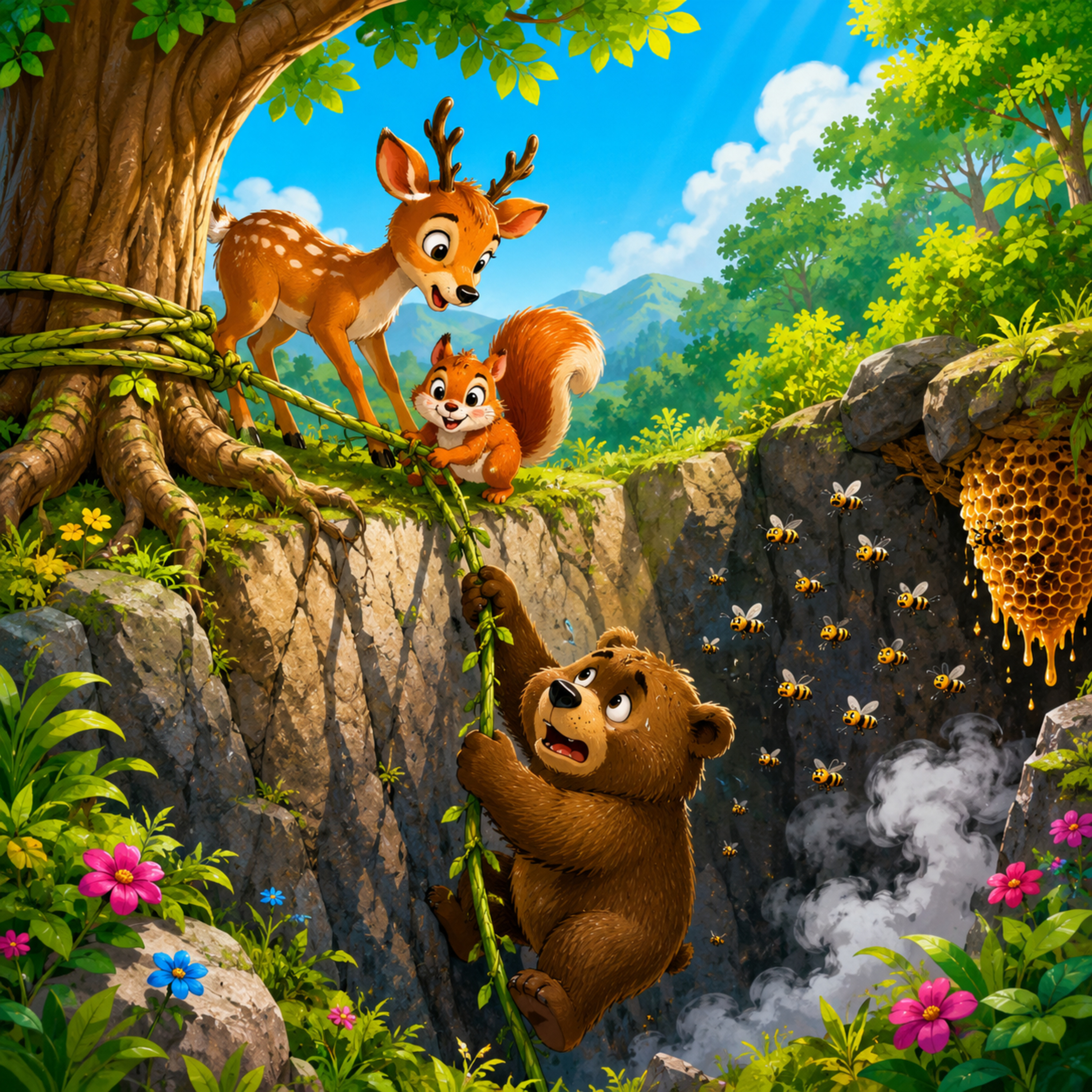 भोलू अस्वल आणि कुजबुजणारं जंगल : Bholu Bear and the Whispering Forest (Kids Marathi Stories) episode artwork