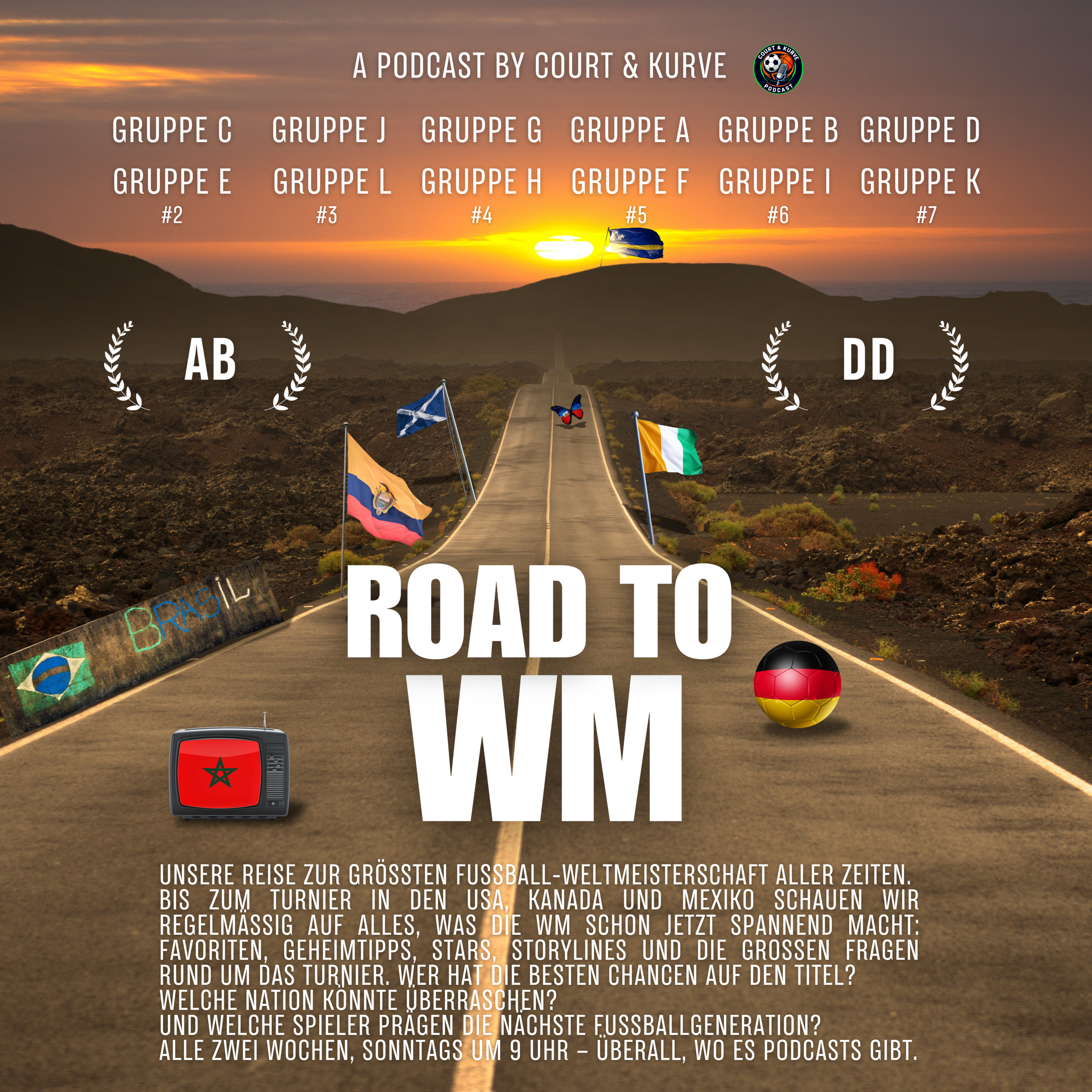 #2 – Road to WM 2026: Gruppe C & E Guide – Damit ihr bei der WM mitreden könnt