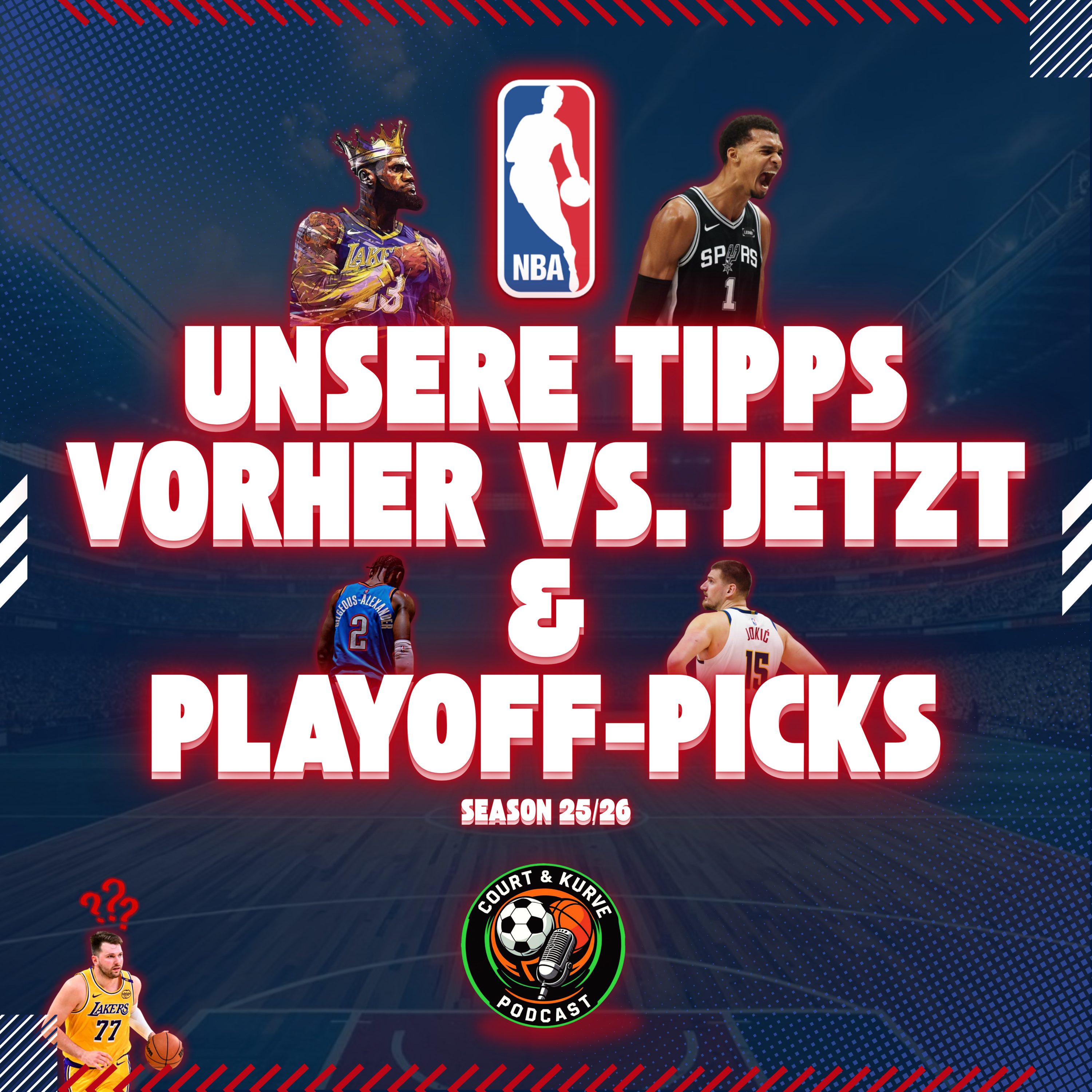 #82 – NBA Regular Season Tipps auf dem Prüfstand & Playoffs orakelt