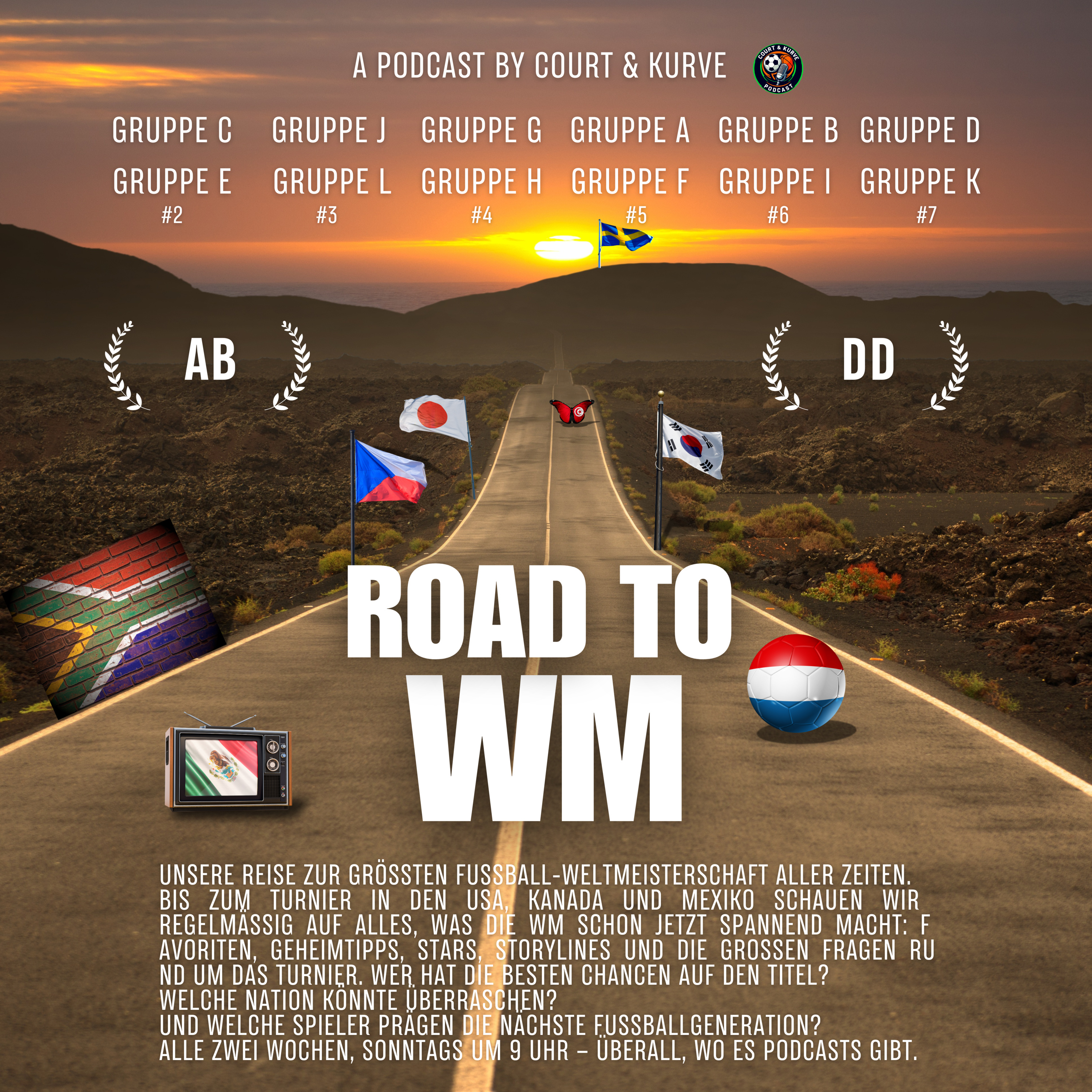 #5 – Road To WM 2026: Gruppe A & F Guide – Zwischen WM-Träumen, Historie & gefährlichen Außenseitern