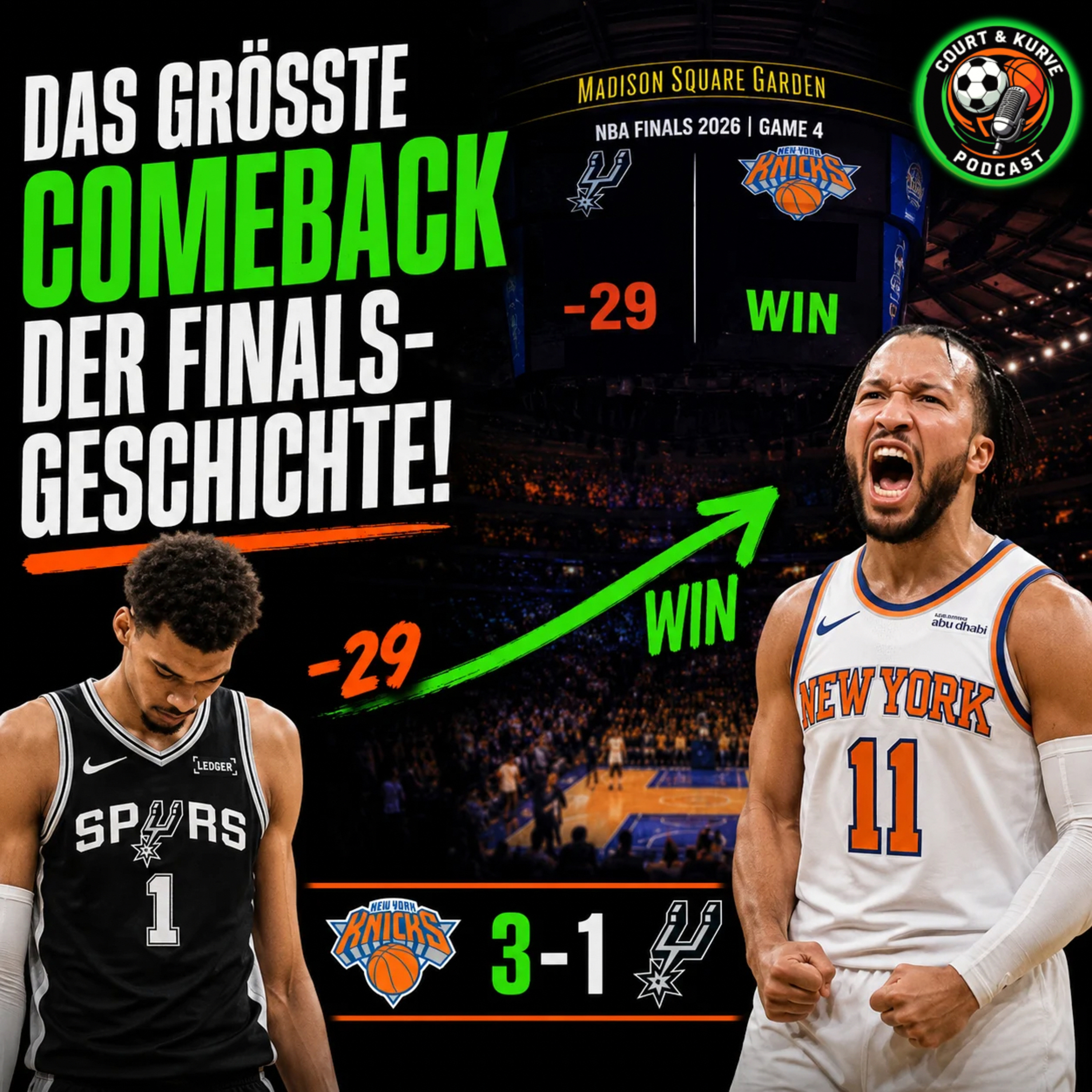 #100 – NBA Finals Talk: Das größte Comeback der Finals-Geschichte!
