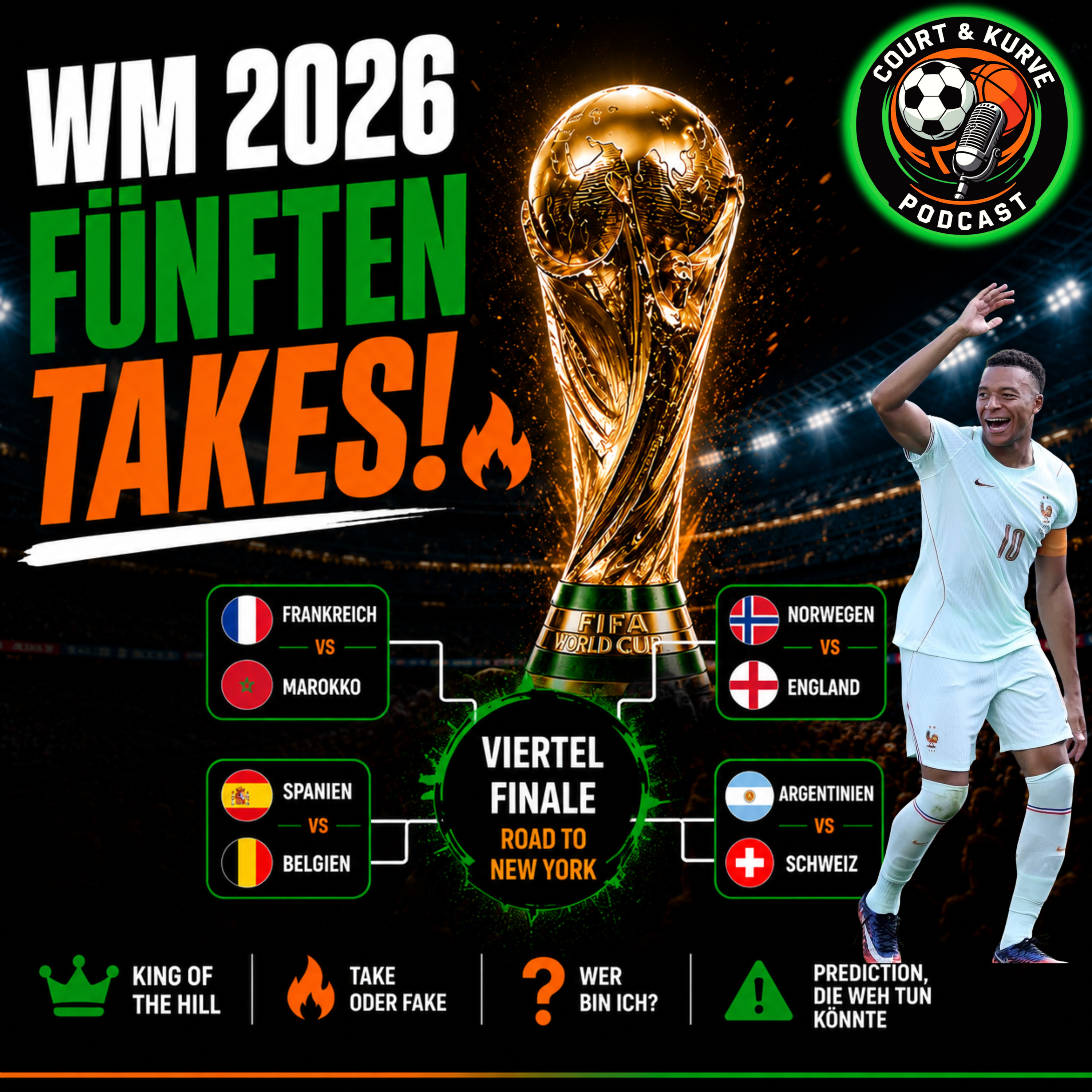 Argentinien ist UNBESIEGBAR | Frankreich ist nicht zu STOPPEN | Die fünften WM-Takes 🔥 | WM 2026 #7