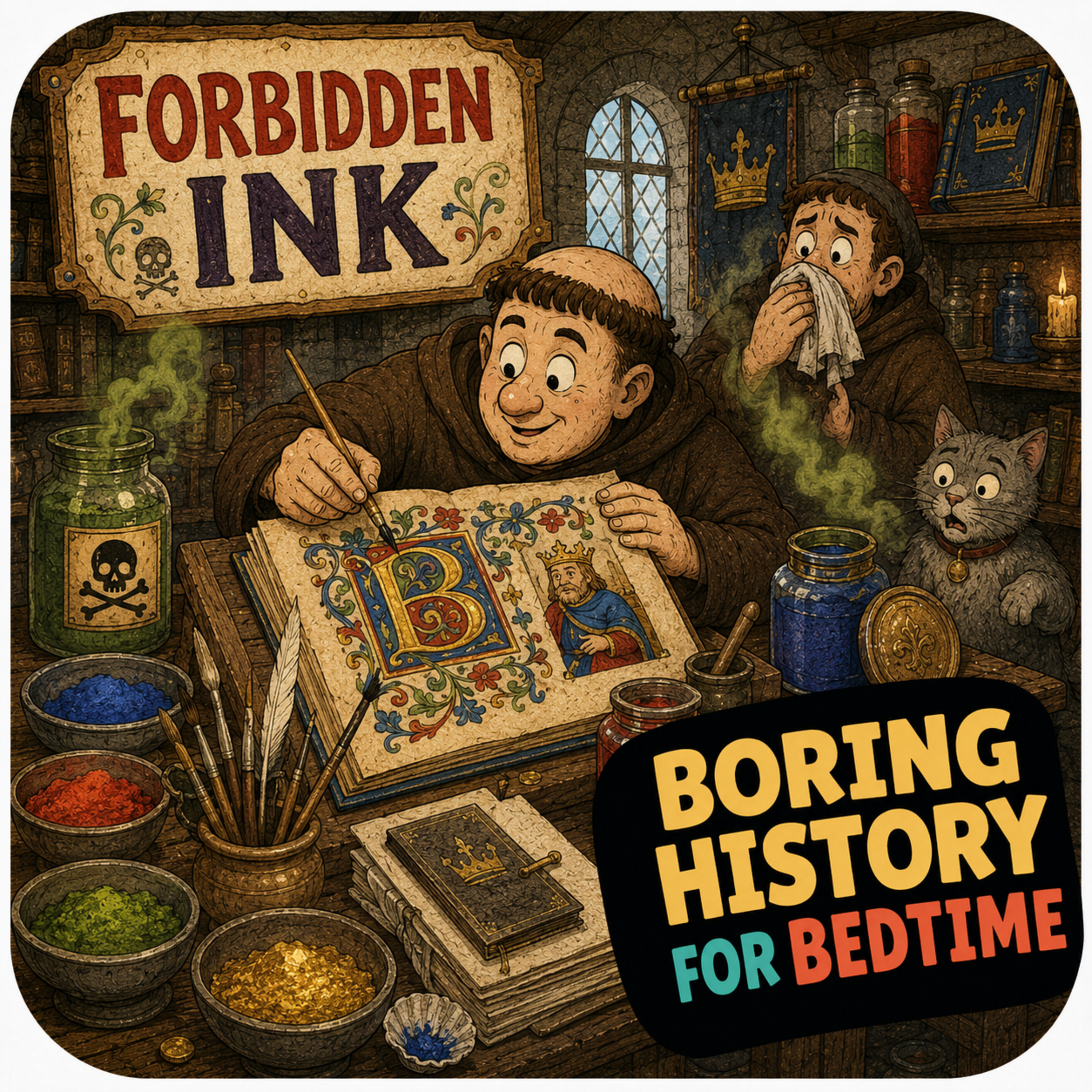 Medieval Ink: Toxic Colors in Royal Manuscripts episode artwork