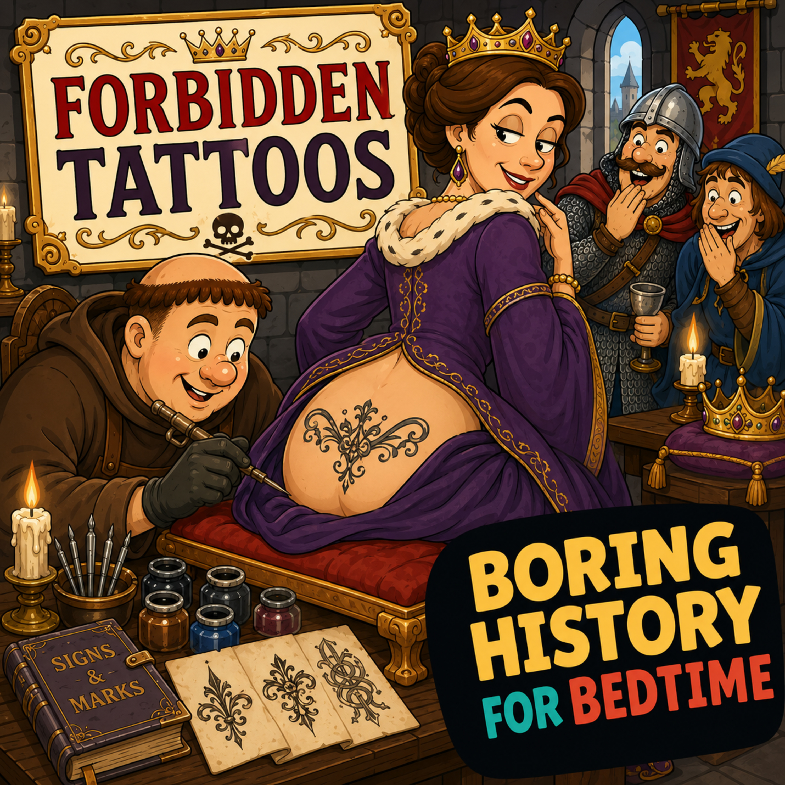 Medieval Tattoos: Pilgrims, Soldiers, and Outcasts in the Middle Ages episode artwork