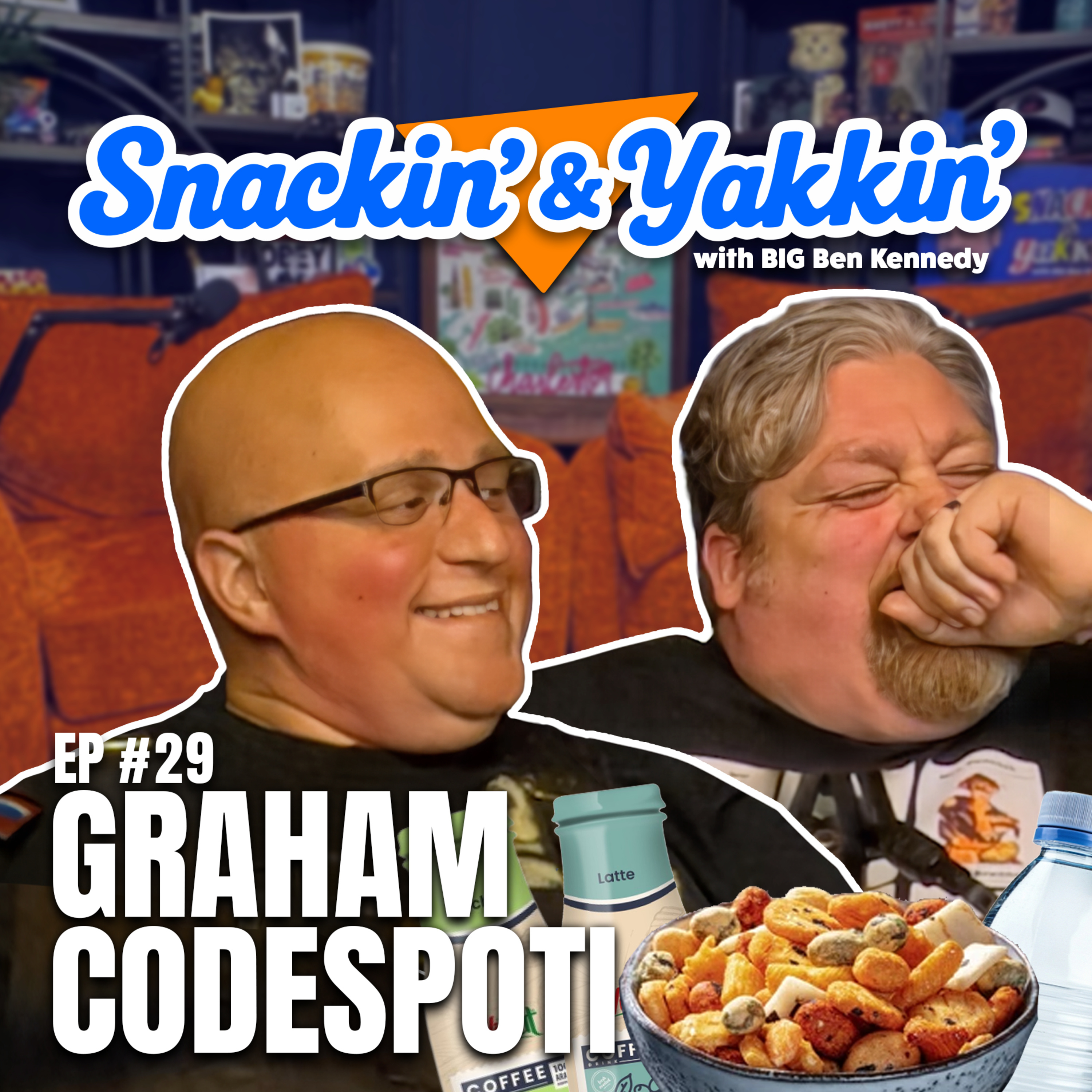 Crackin' Up Over Rice Crackers w/ Graham Codespoti | Ep 29 | Snackin' & Yakkin'