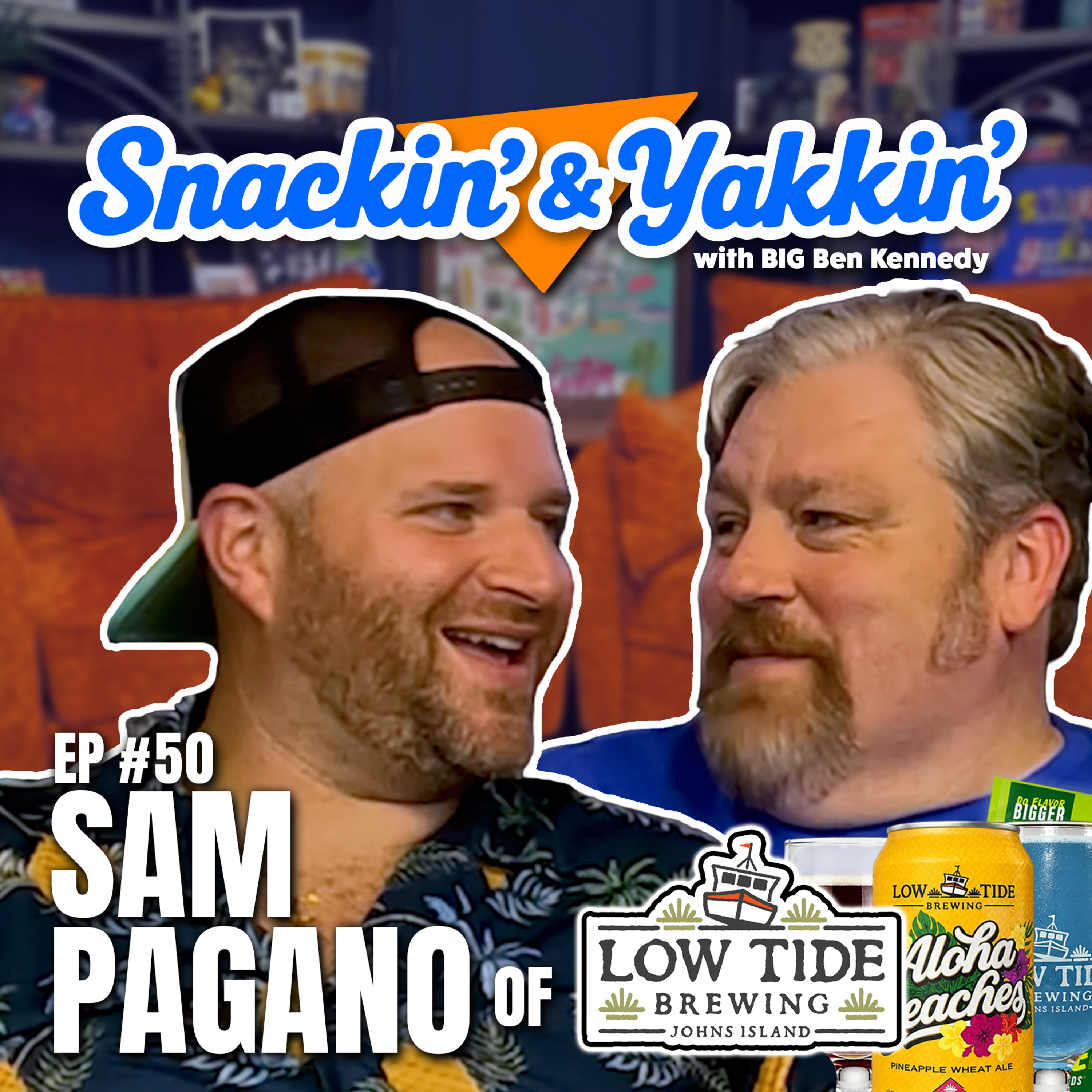 Drinkin' Up The Laughs w/Sam Pagano | Ep 50 | Snackin' & Yakkin' episode artwork
