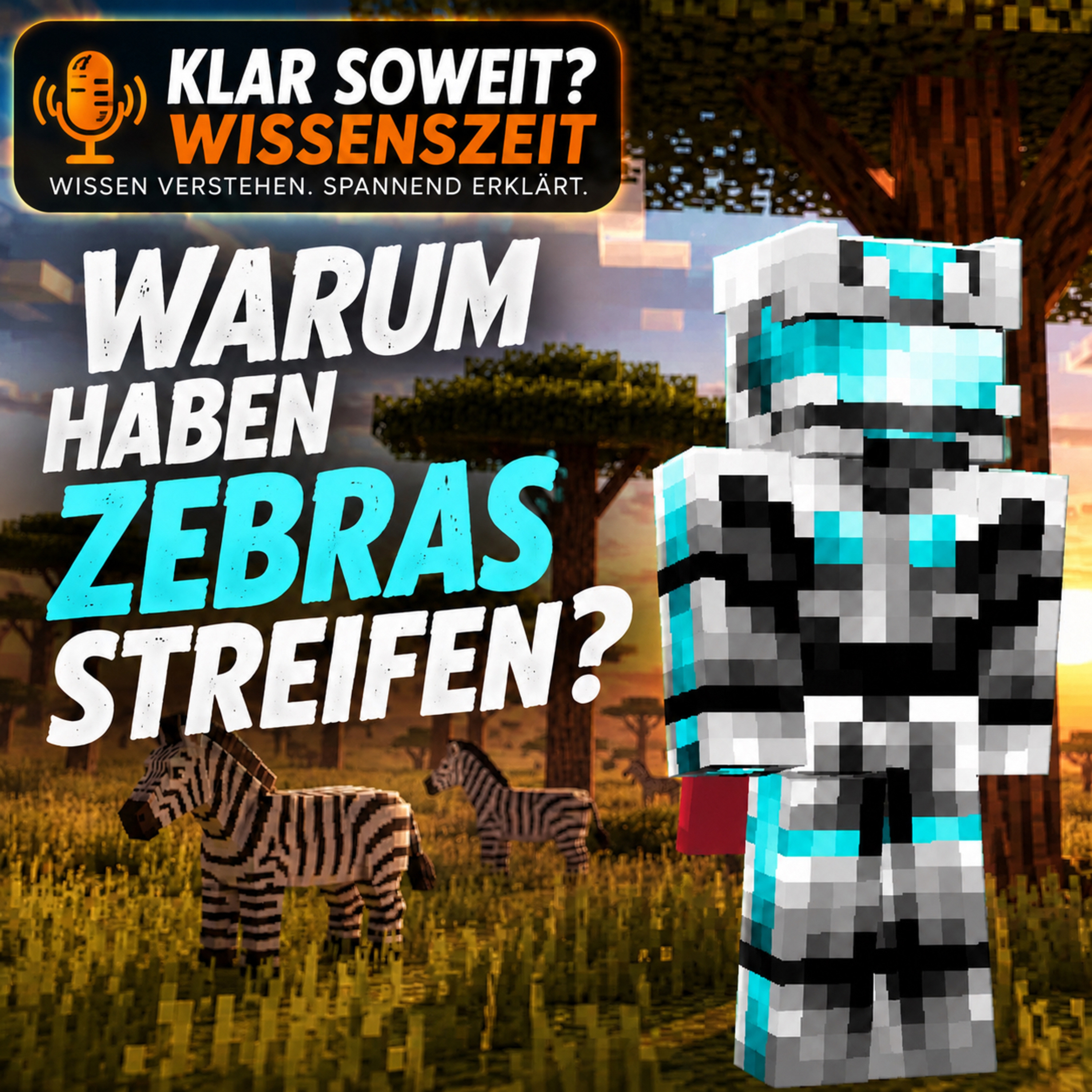 Warum haben Zebras Streifen?