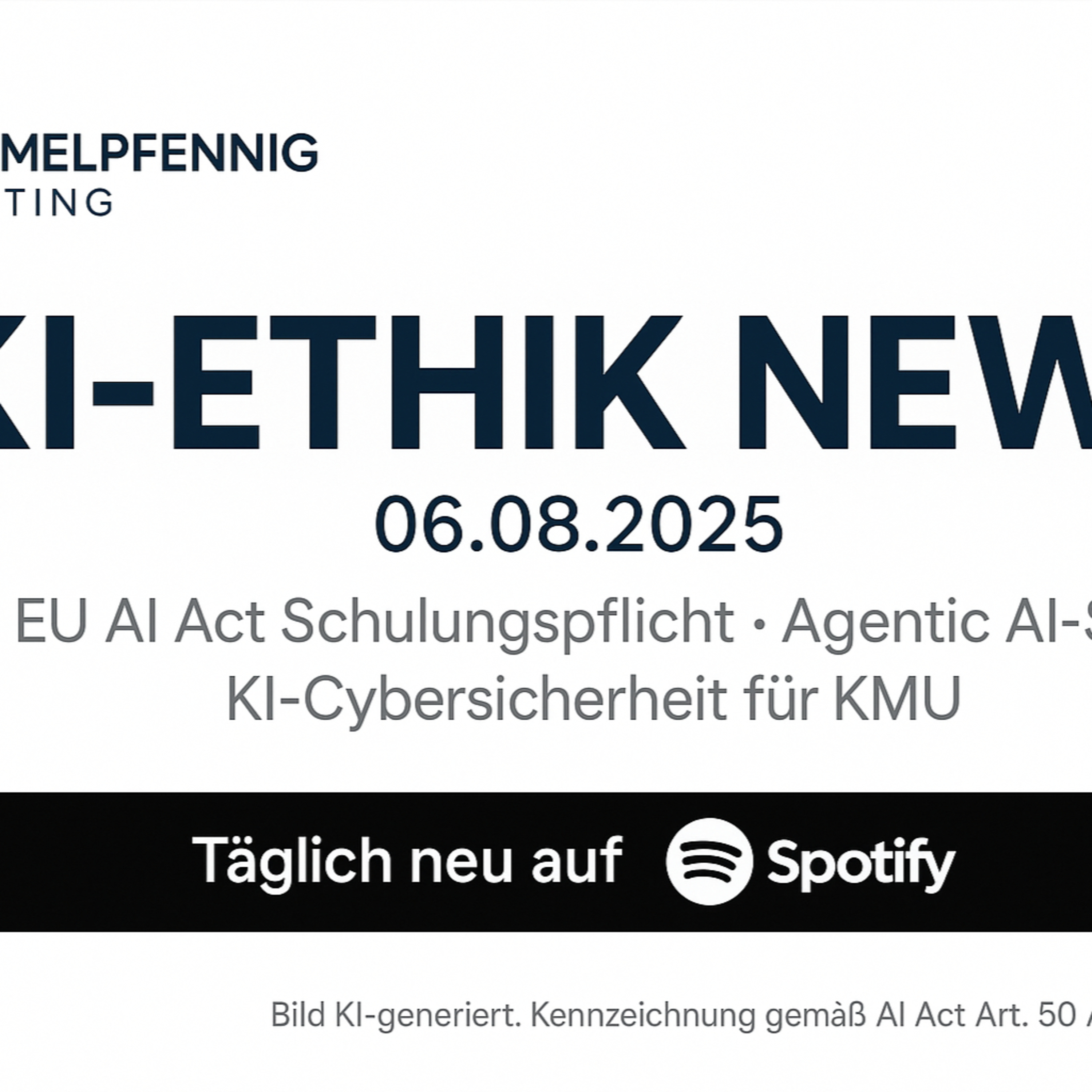 KI-Ethik News – Tägliches Briefing zu AI Act, KI-Regulierung & Compliance