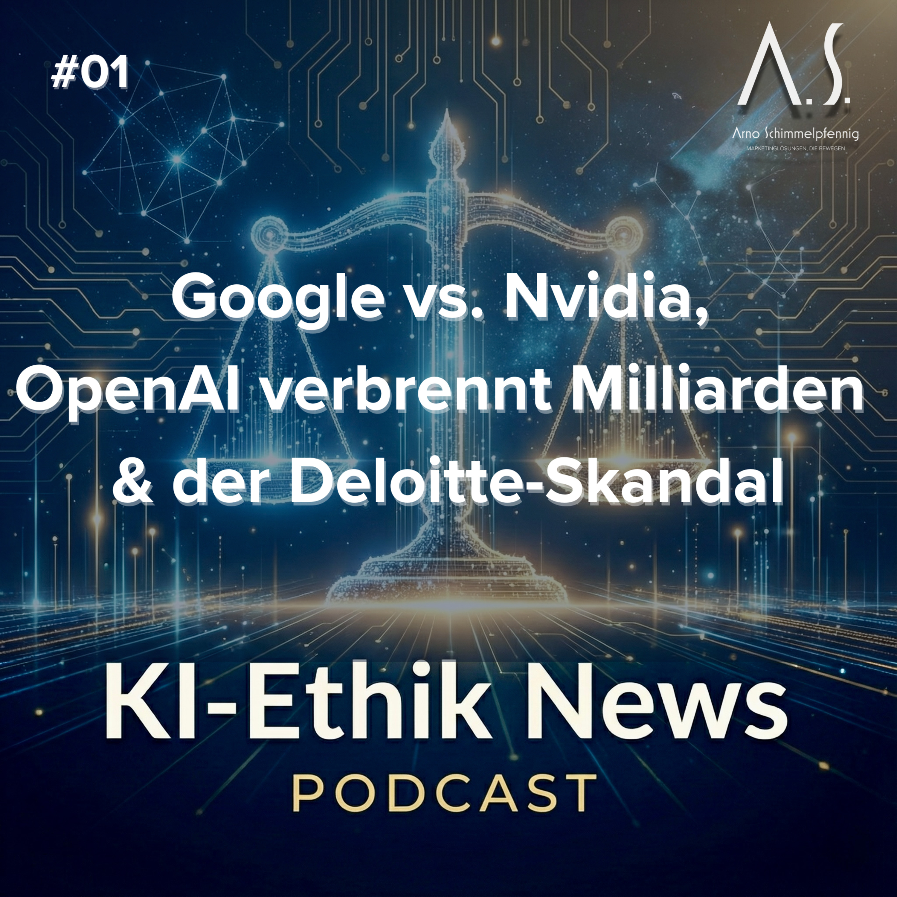 Cover der Folge: Google vs. Nvidia, OpenAI verbrennt Milliarden & Der Deloitte-Skandal (01.12.2025)