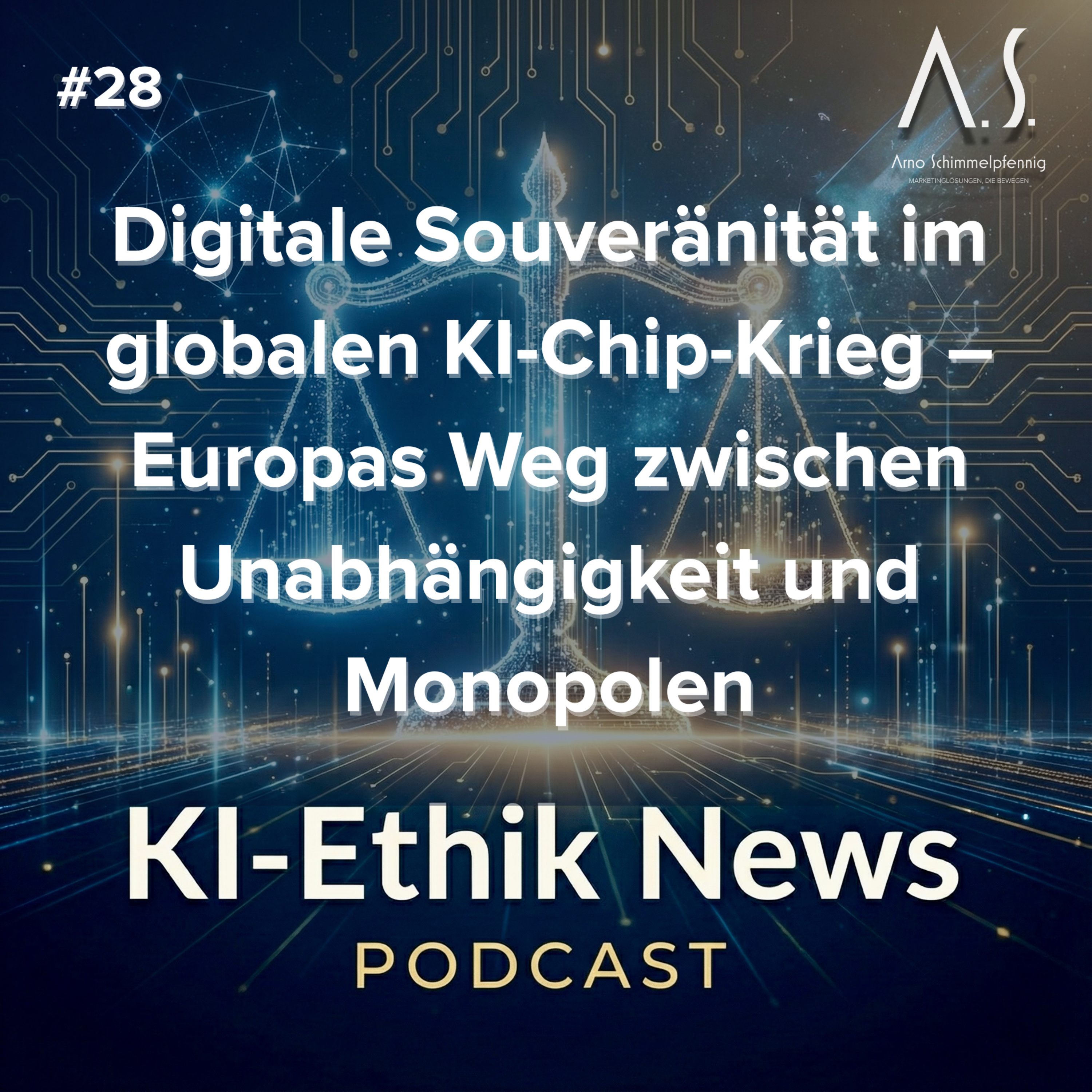 Cover der Folge: #27 Digitale Souveränität im globalen KI-Chip-Krieg – Europas Weg zwischen Unabhängigkeit und Monopolen