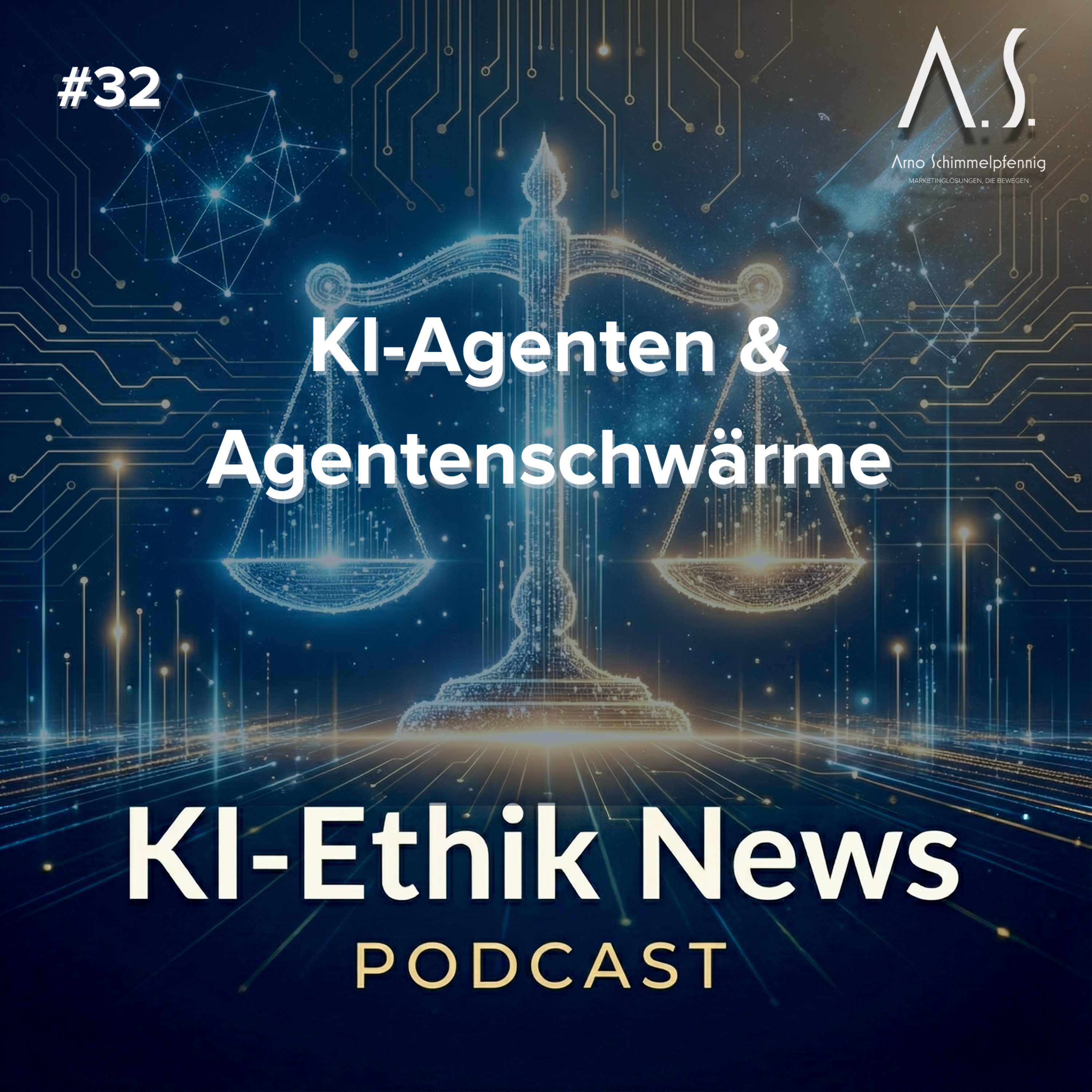 Cover der Folge: KI Ethik News | 30.01.2026: KI-Agenten & Agentenschwärme, Moldbot (lokal, Open Source), Copilot in Windows/Office, Edge-KI (Fraunhofer), Daten-Governance
