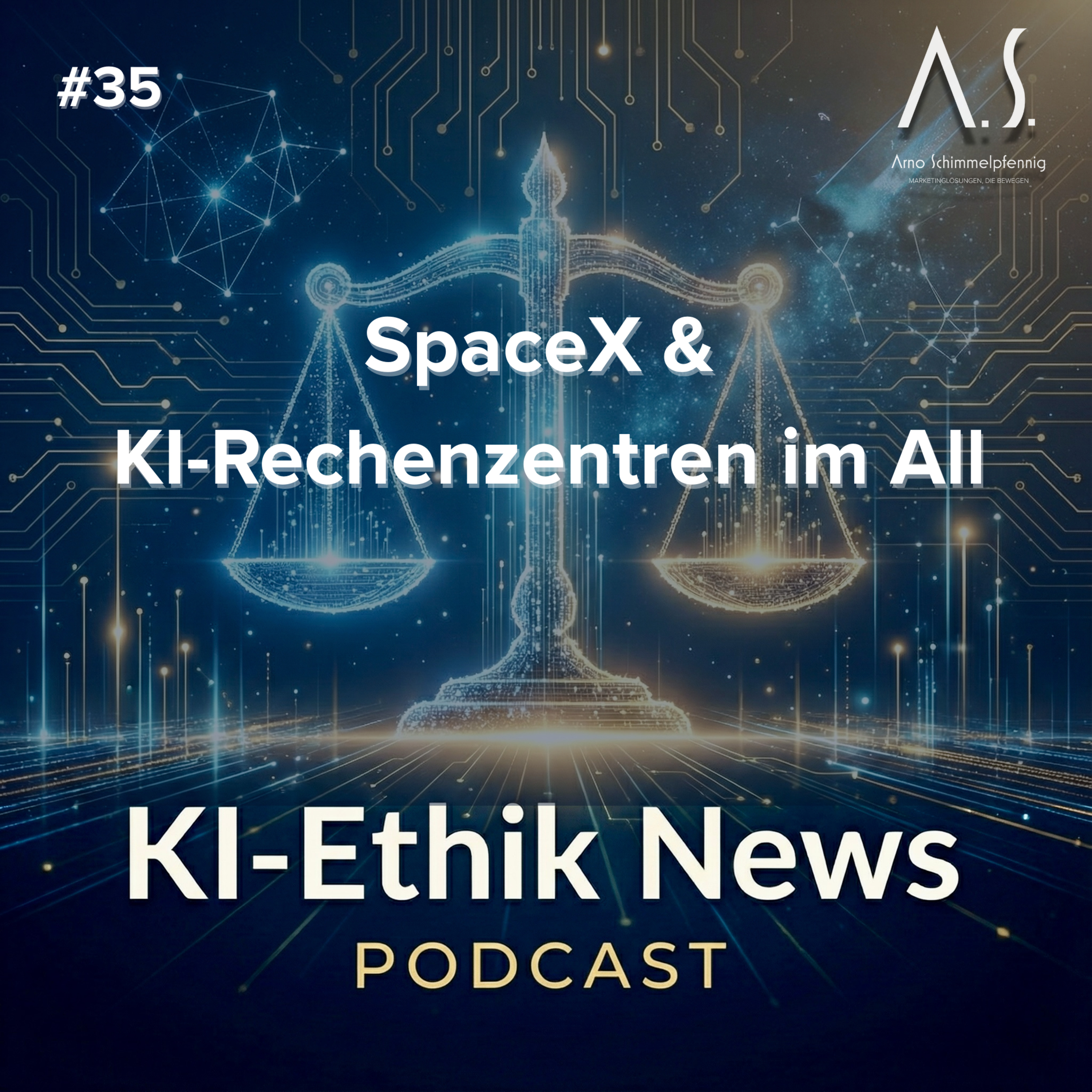 Cover der Folge: KI Ethik News | 04.02.2026: SpaceX & KI-Rechenzentren im All, Agenten & RAG-Standards, OpenCLOR/Maltbook Sicherheitsalarm, K-förmige Entwickler-Zukunft, KI-Mammographie, ChatGPT-Werbung