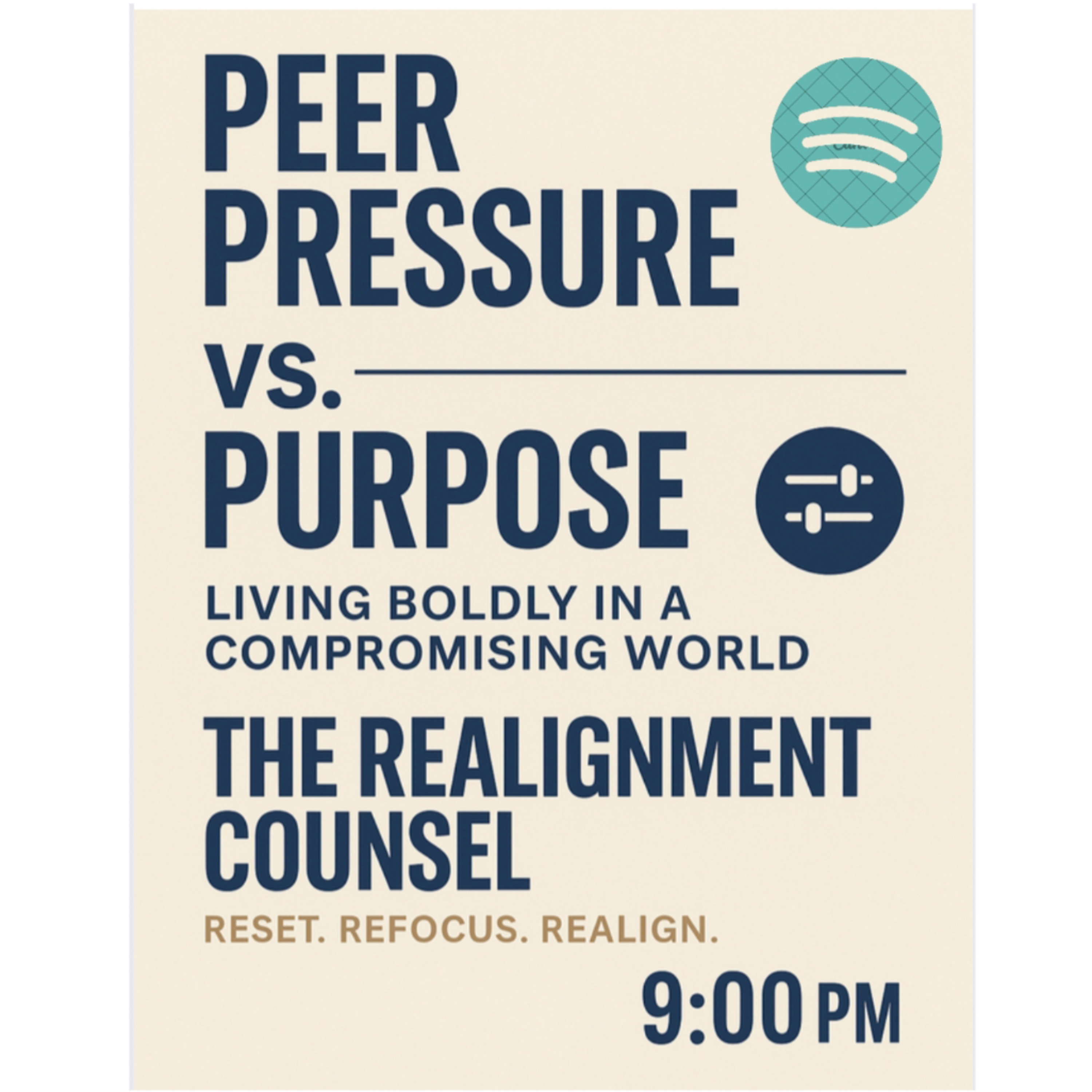 Peer Pressure Versus Purpose episode artwork