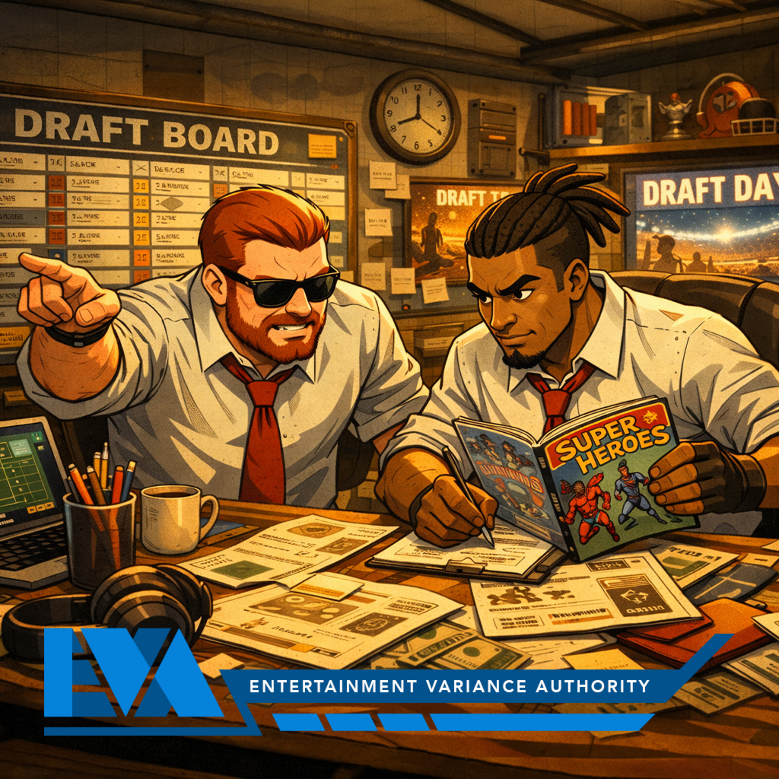 EVA Draft: White Characters who SHOULD be Black. episode artwork