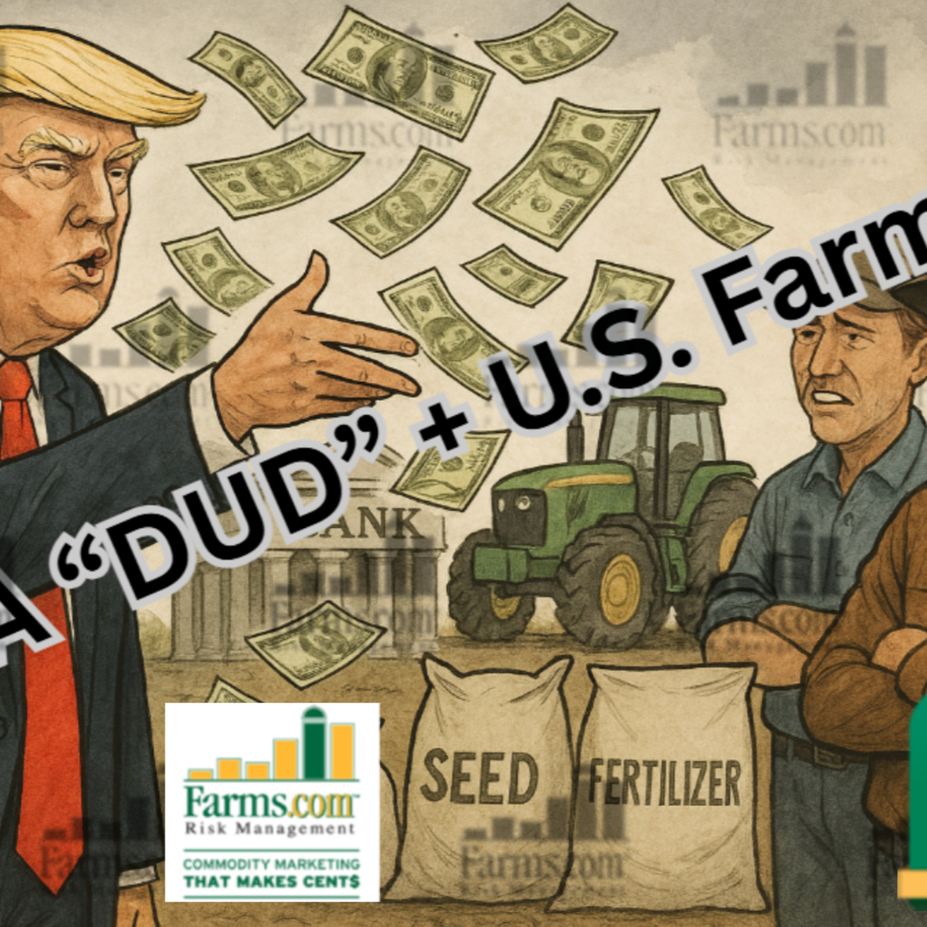 2025 USDA December Crop Report a “Dud” + Trump $12 Billion U S Farm Aid episode artwork