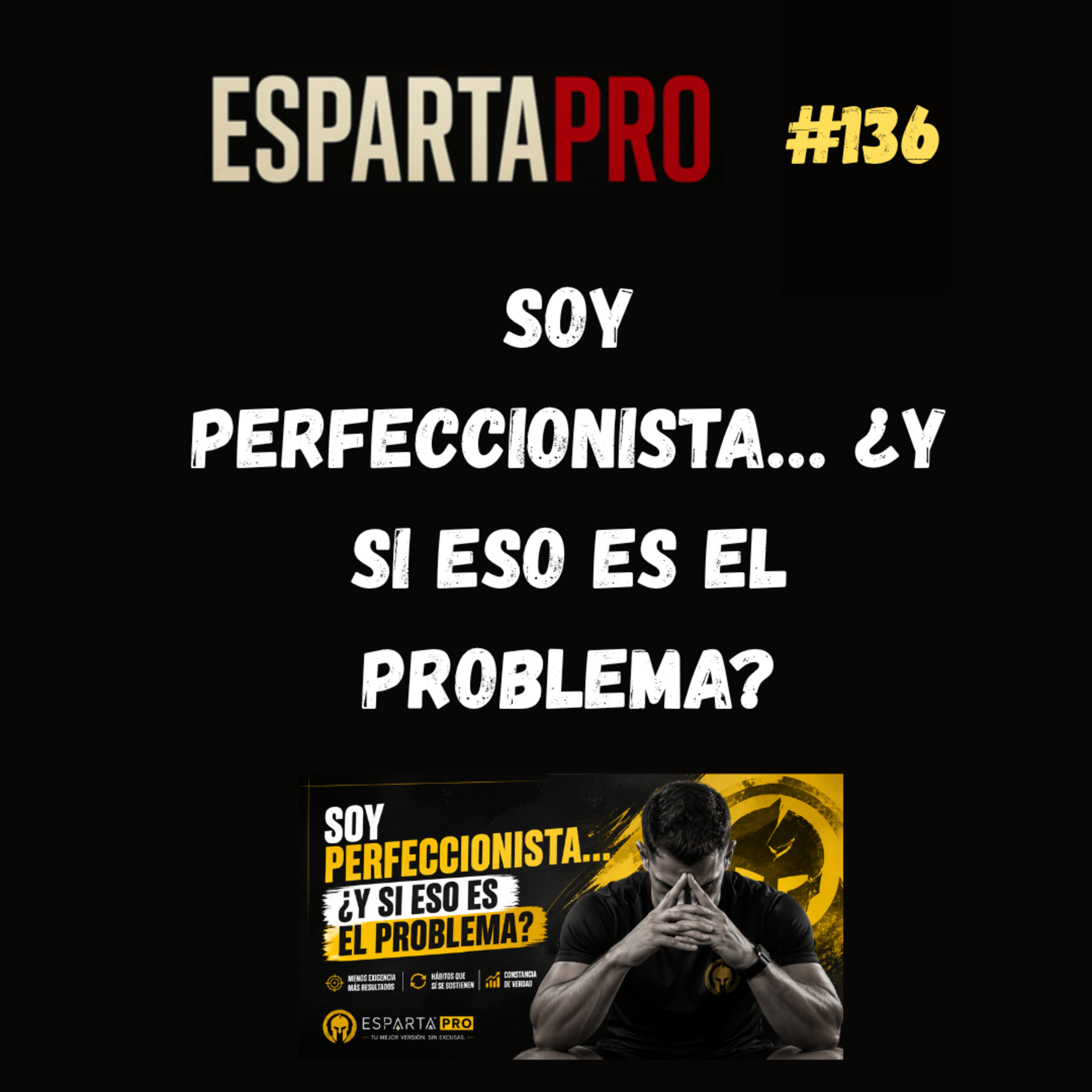 #136 – SOY PERFECCIONISTA… ¿Y SI ESO ES EL PROBLEMA? ⚔️ episode artwork