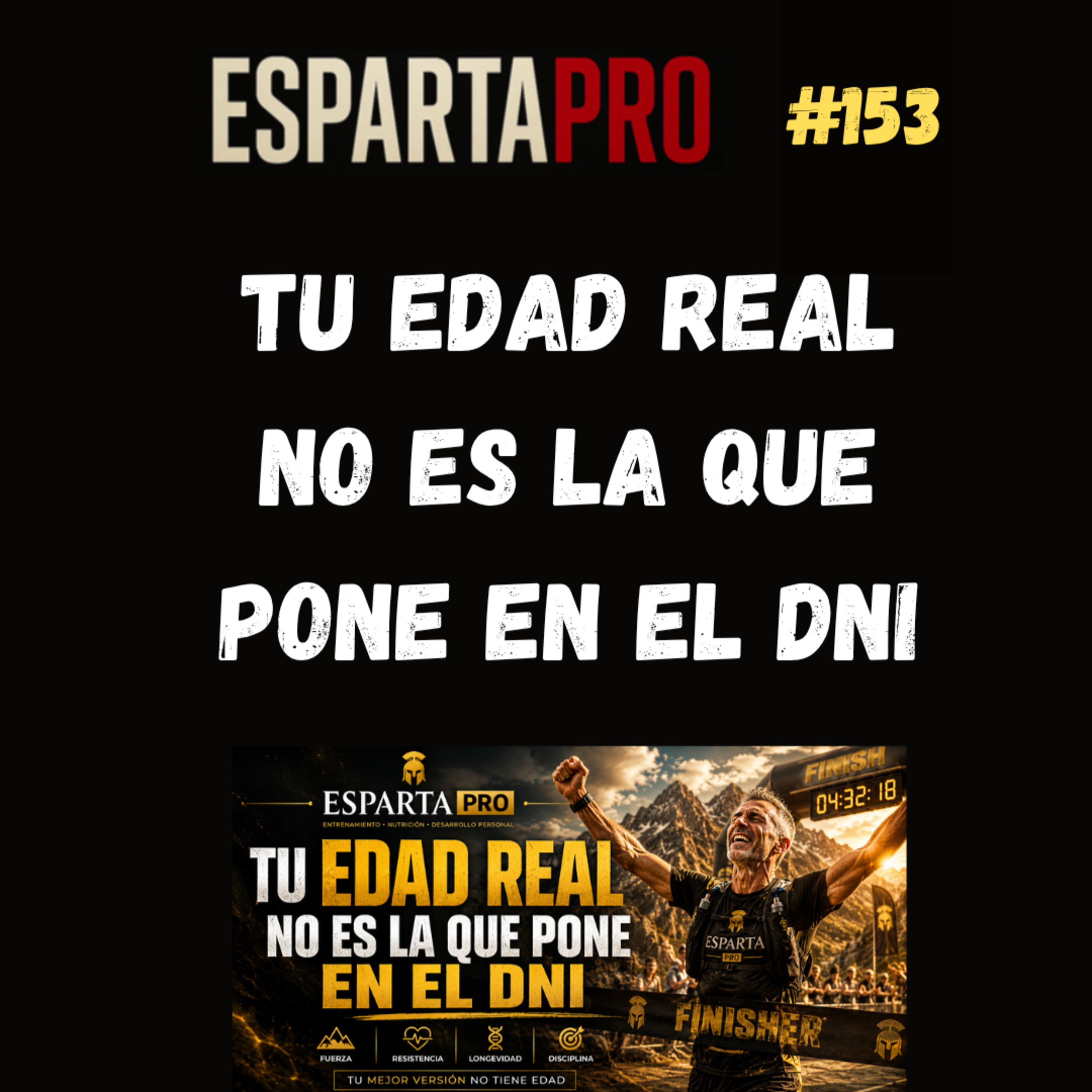 #153 – TU EDAD REAL NO ES LA QUE PONE EN EL DNI ⚔️ episode artwork
