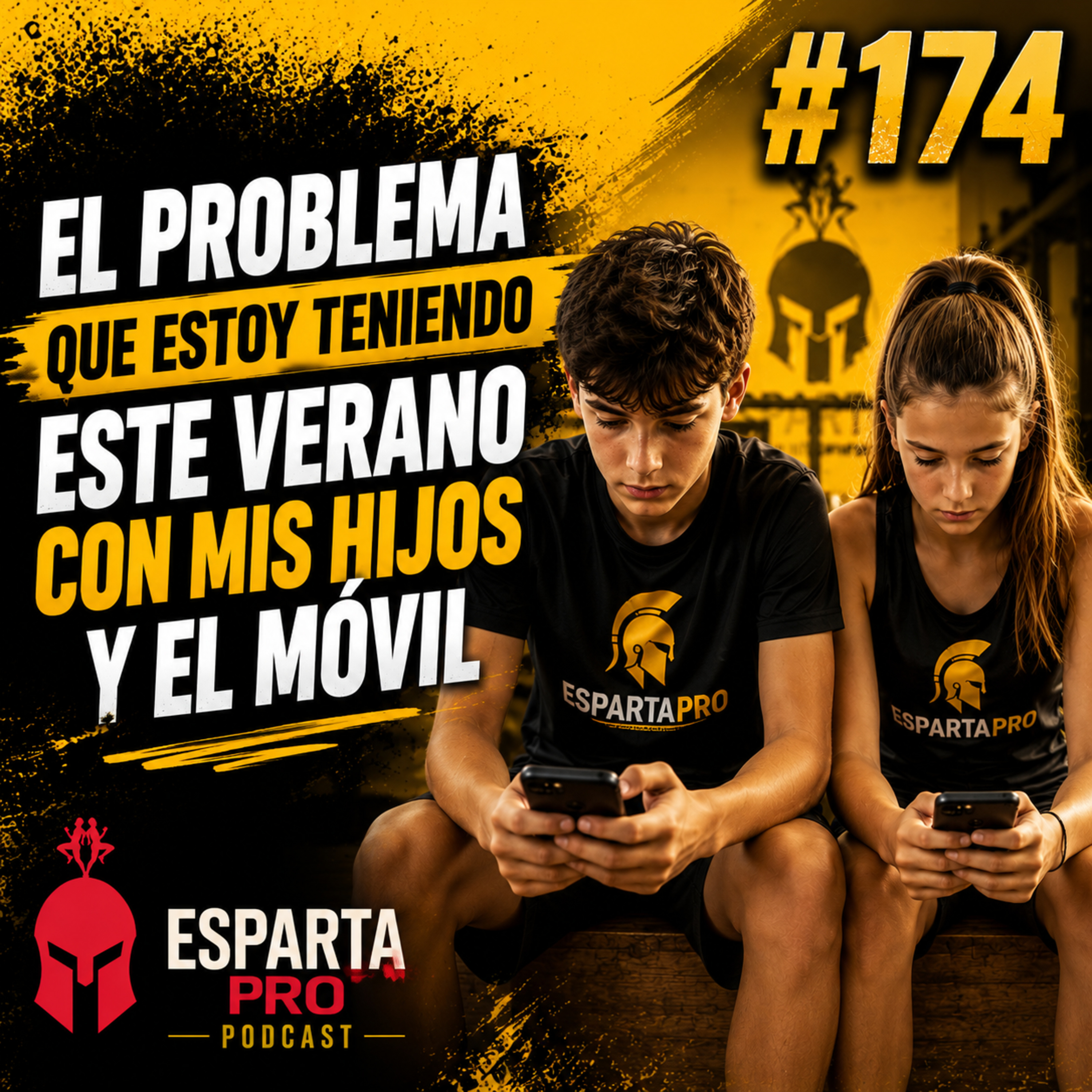 #174 – EL PROBLEMA QUE ESTOY TENIENDO ESTE VERANO CON MIS HIJOS Y EL MÓVIL 📱 episode artwork