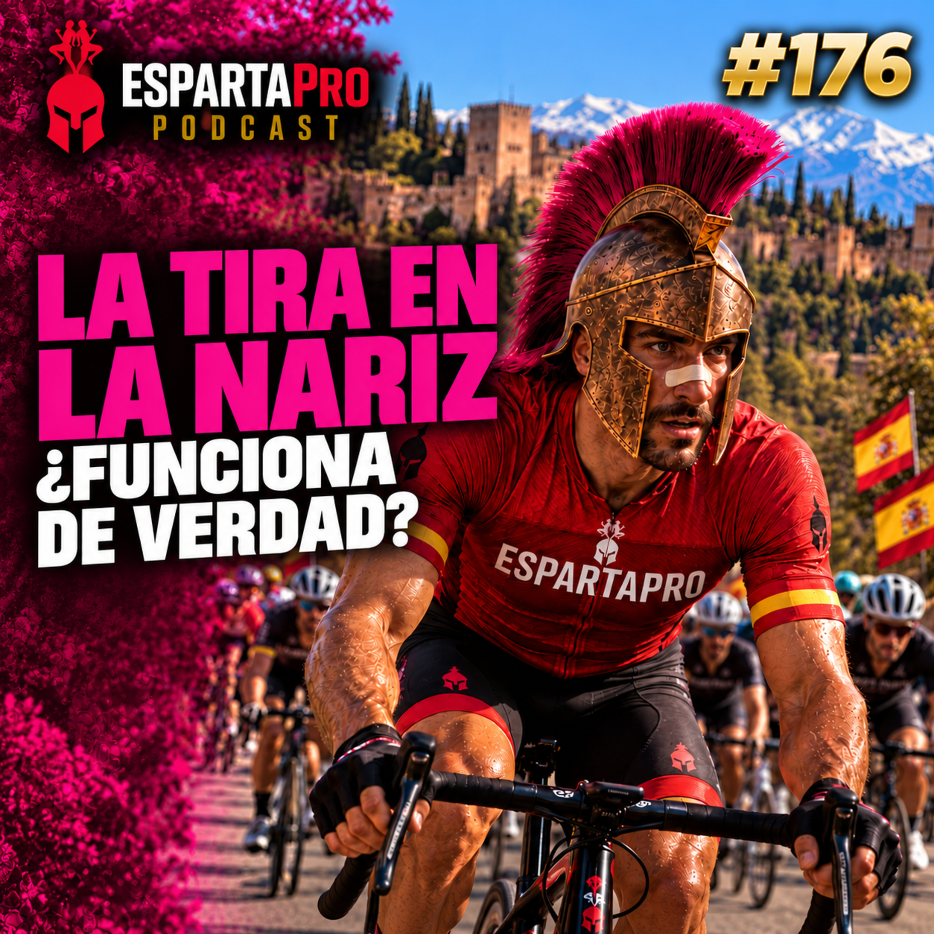 #176 – LA CINTA QUE LLEVAN LOS CICLISTAS EN LA NARIZ: ¿FUNCIONA DE VERDAD? 👃  episode artwork