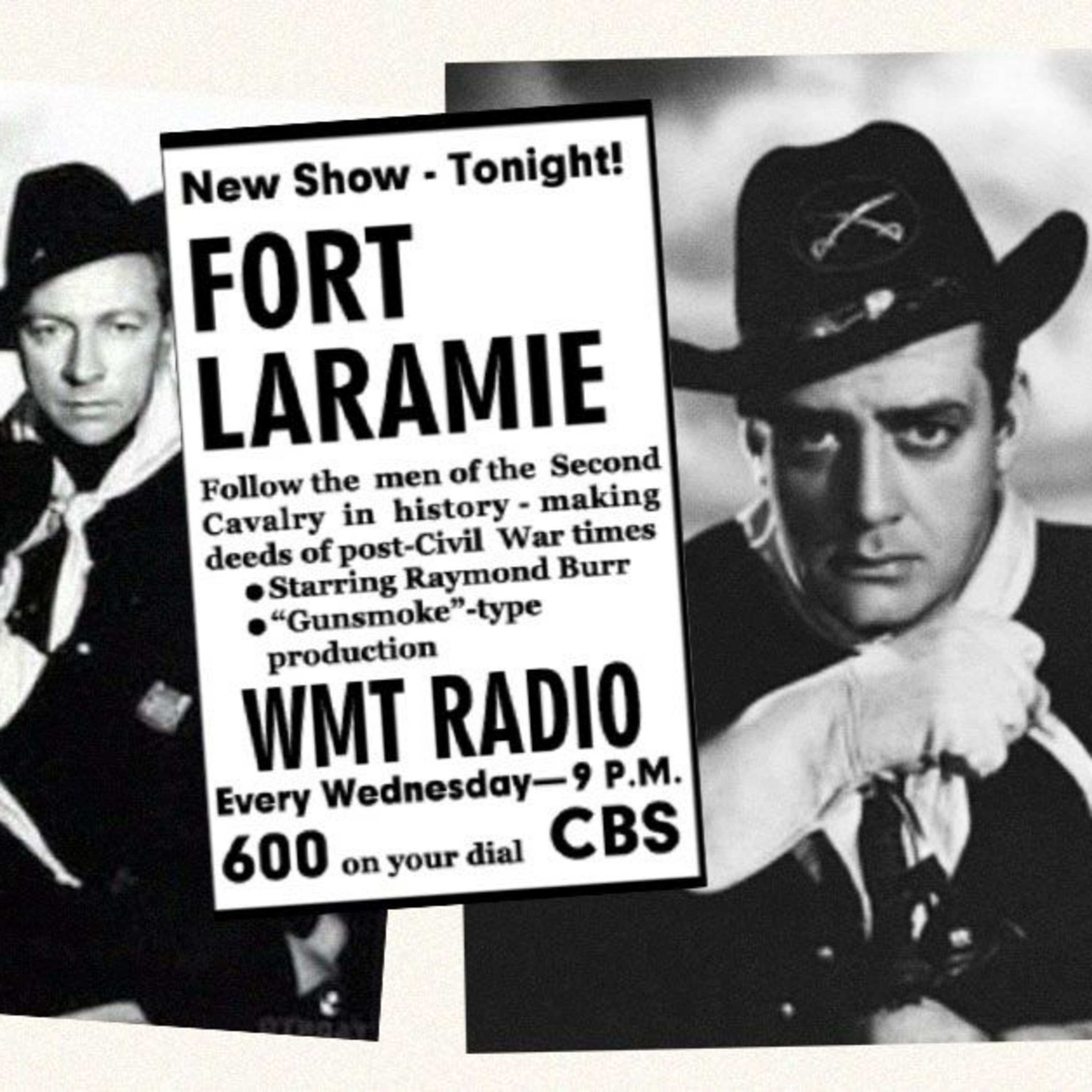 Gunsmoke Podcast 1956-02-26 #203 Who Lives by the Sword and Raymond Burr Podcast - Fort Laramie 1956-02-26 ep06 Captains Widow By John Dunkel episode artwork