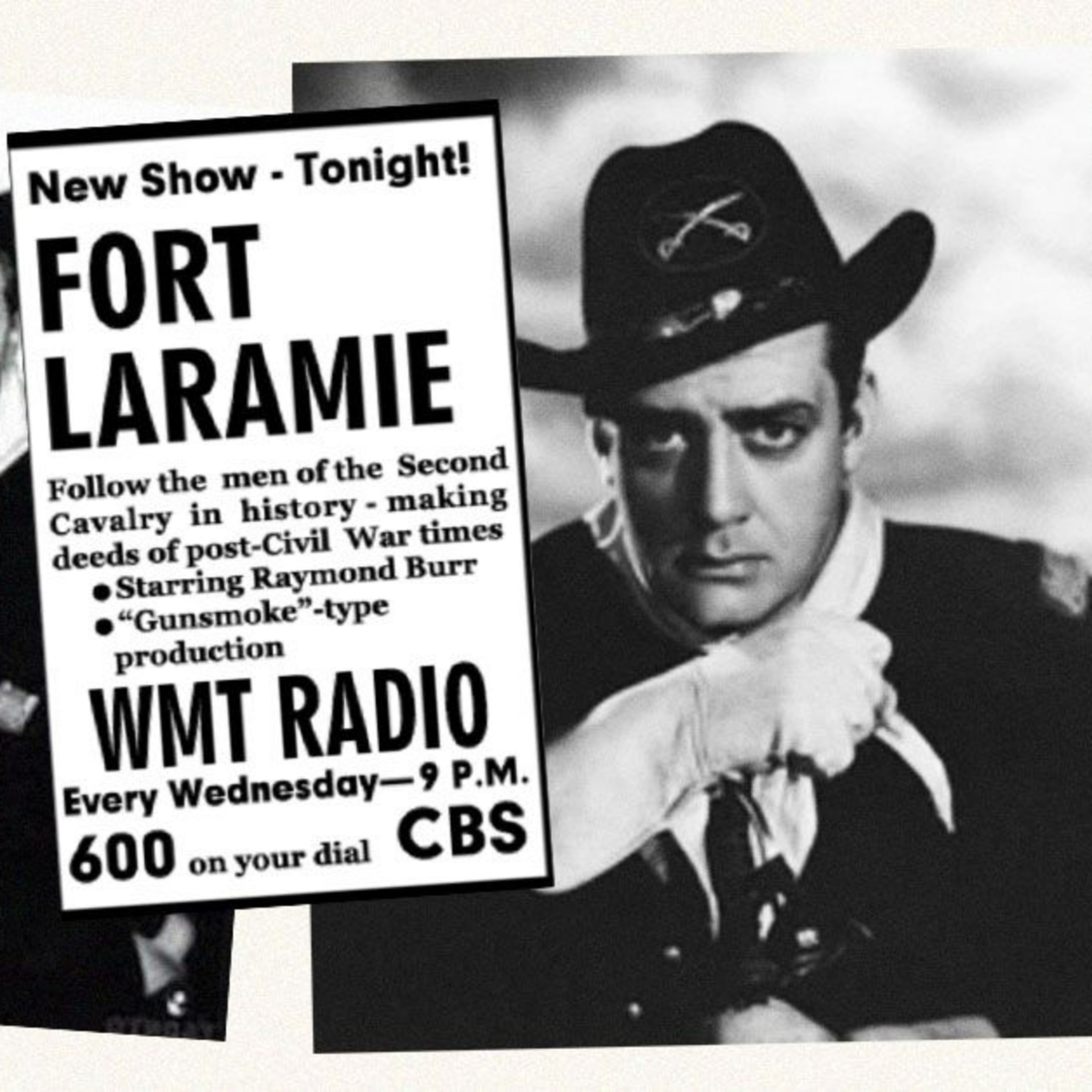 Gunsmoke Podcast 1956-02-19 #202 The New Hotel and Raymond Burr Podcast - Fort Laramie 1956-02-19 ep05 Boredom by John Meston episode artwork