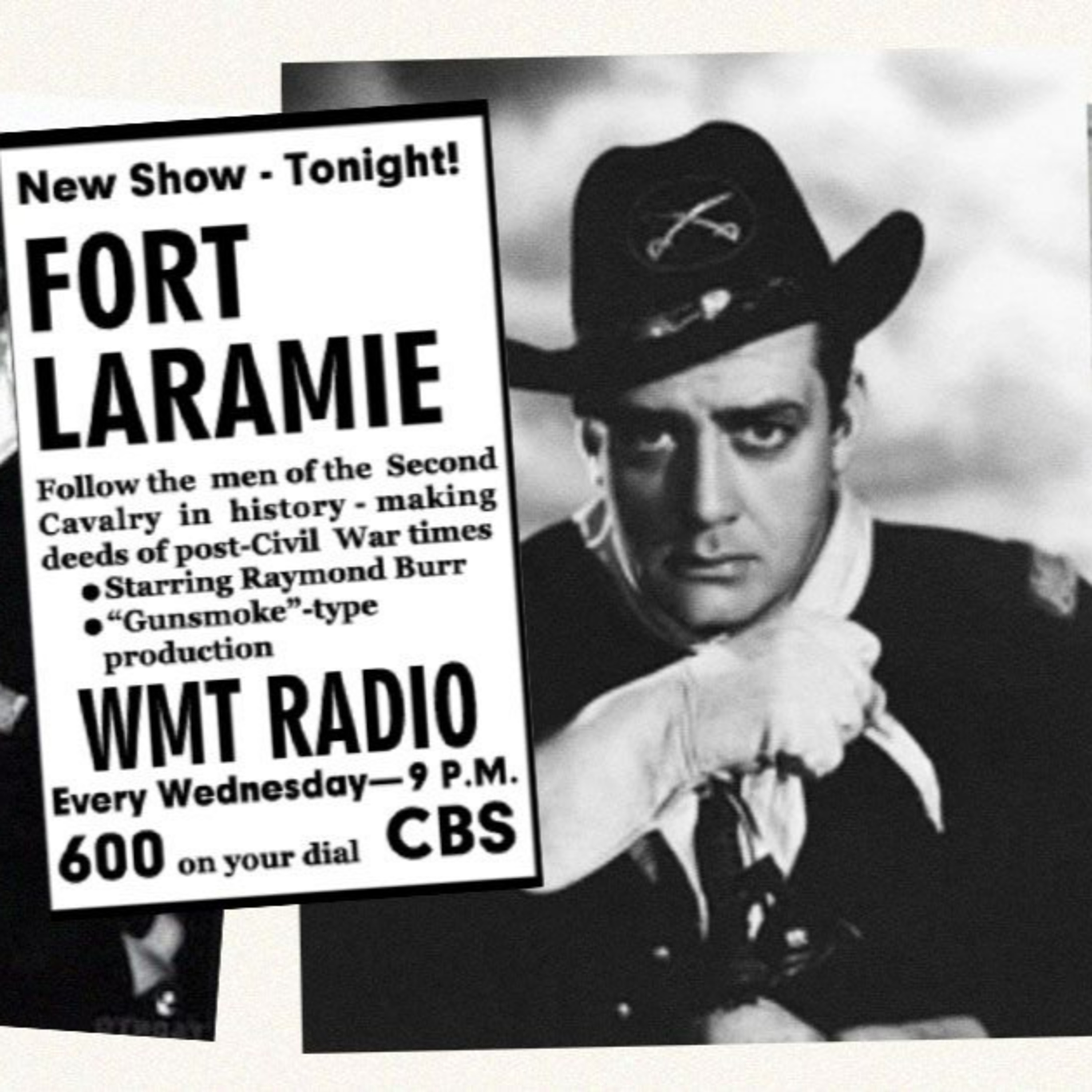 Gunsmoke Podcast 1956-06-03 #217 The Pacifist and Raymond Burr Podcast - Fort Laramie 1956-06-03 ep19 Dont Kick My Horse by Les Crutchfield episode artwork