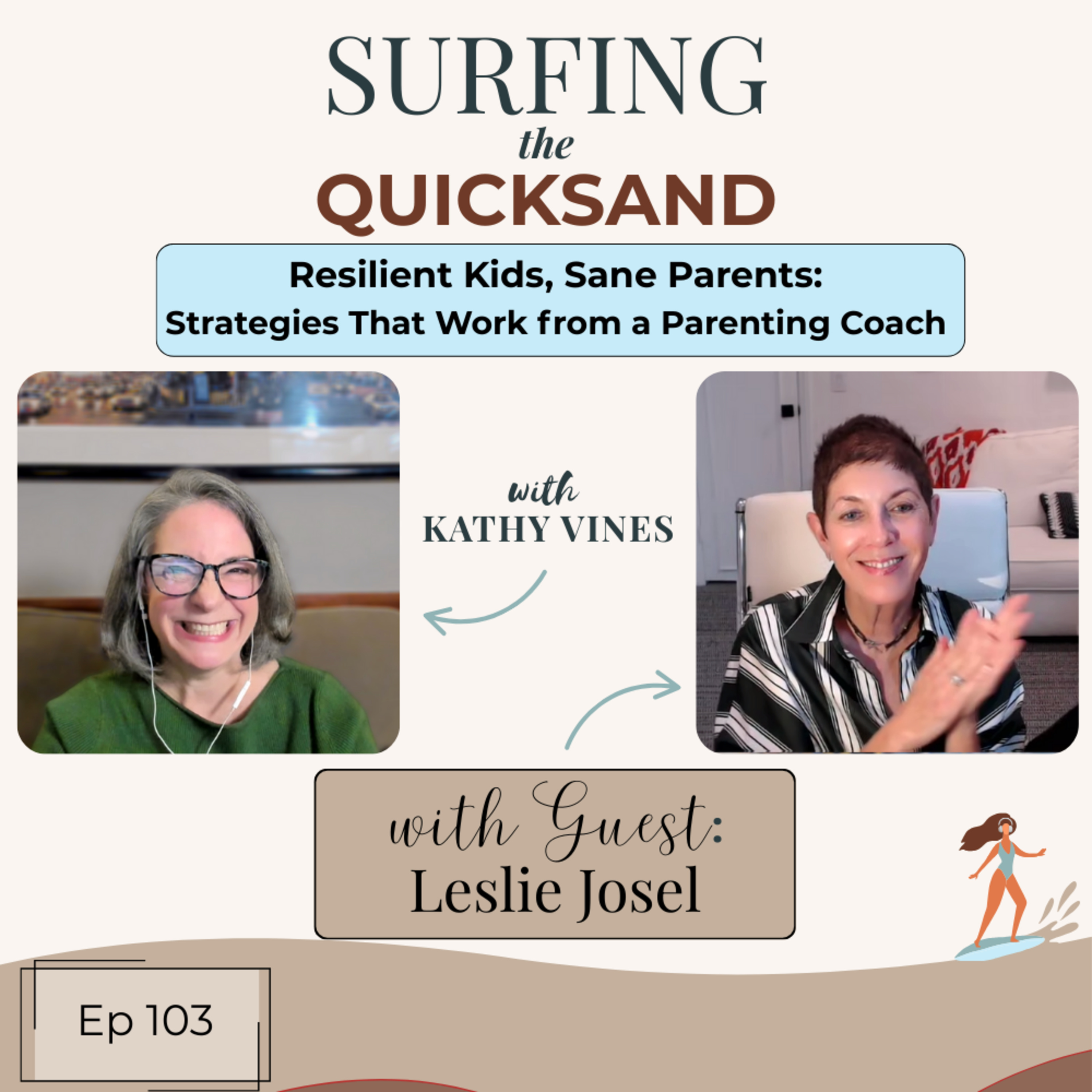 Resilient Kids, Sane Parents - Strategies That Work from Student & Parenting Coach, Leslie Josel episode artwork