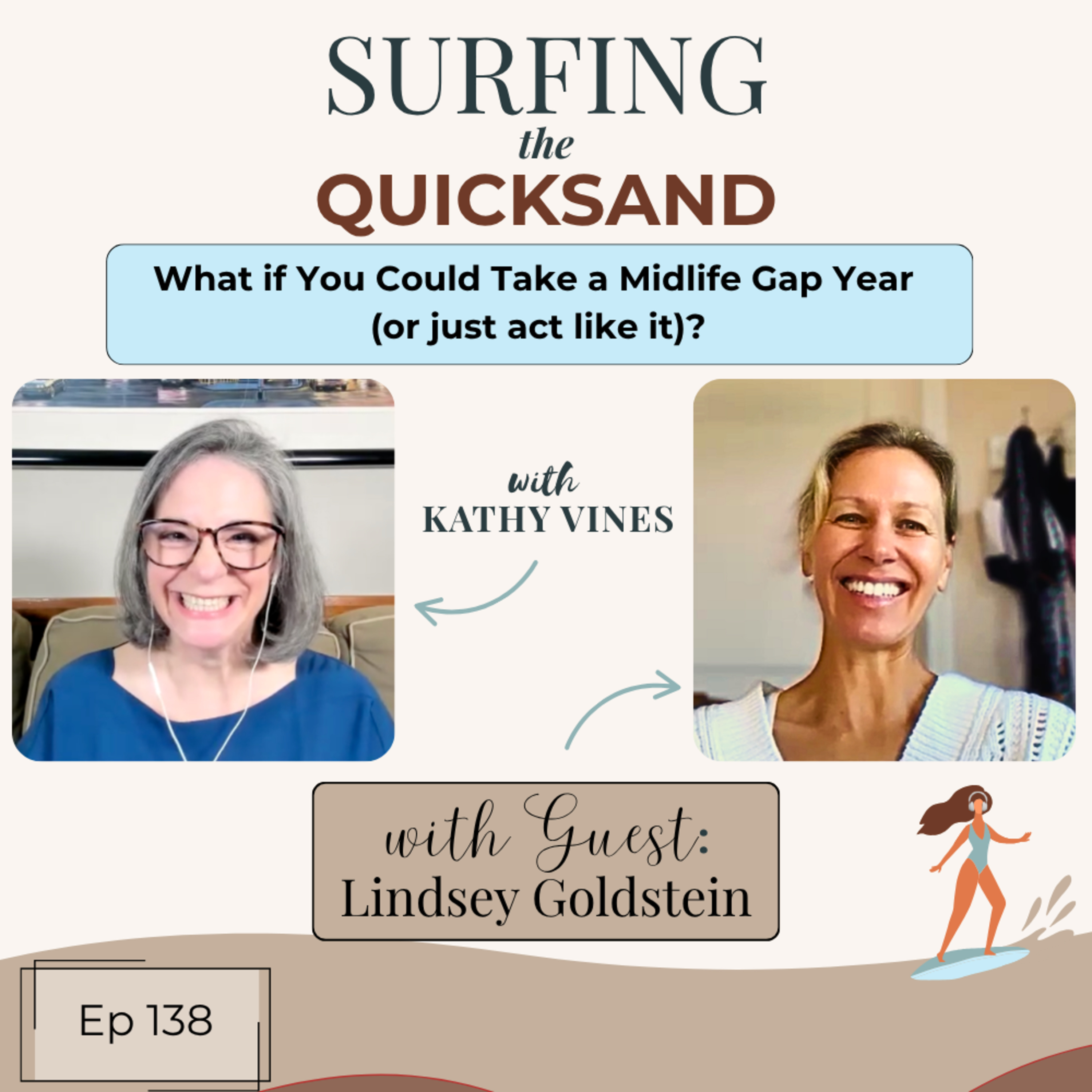 What if You Could Take a Midlife Gap Year (or just act like it)? (Ep 138)  episode artwork