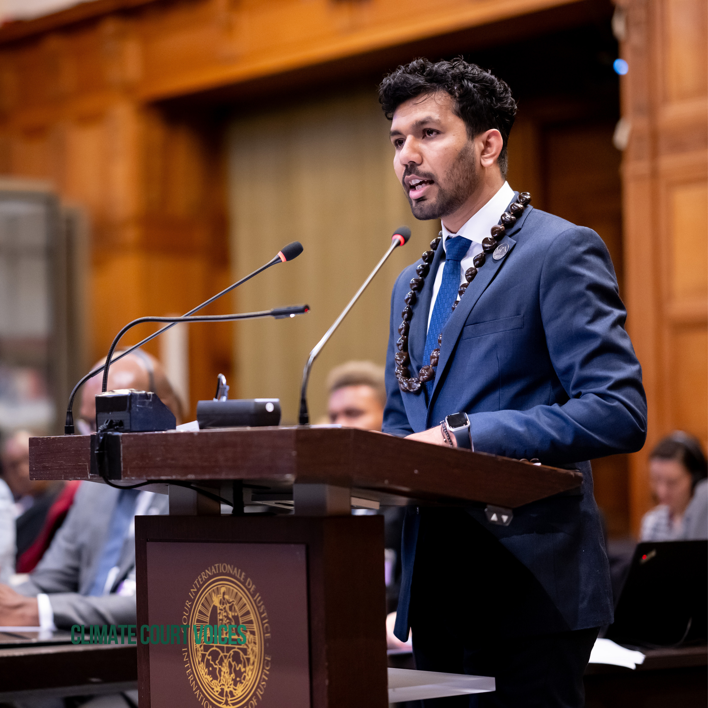 How a group of students brought climate change to the world's top court - Vishal Prasad  episode artwork