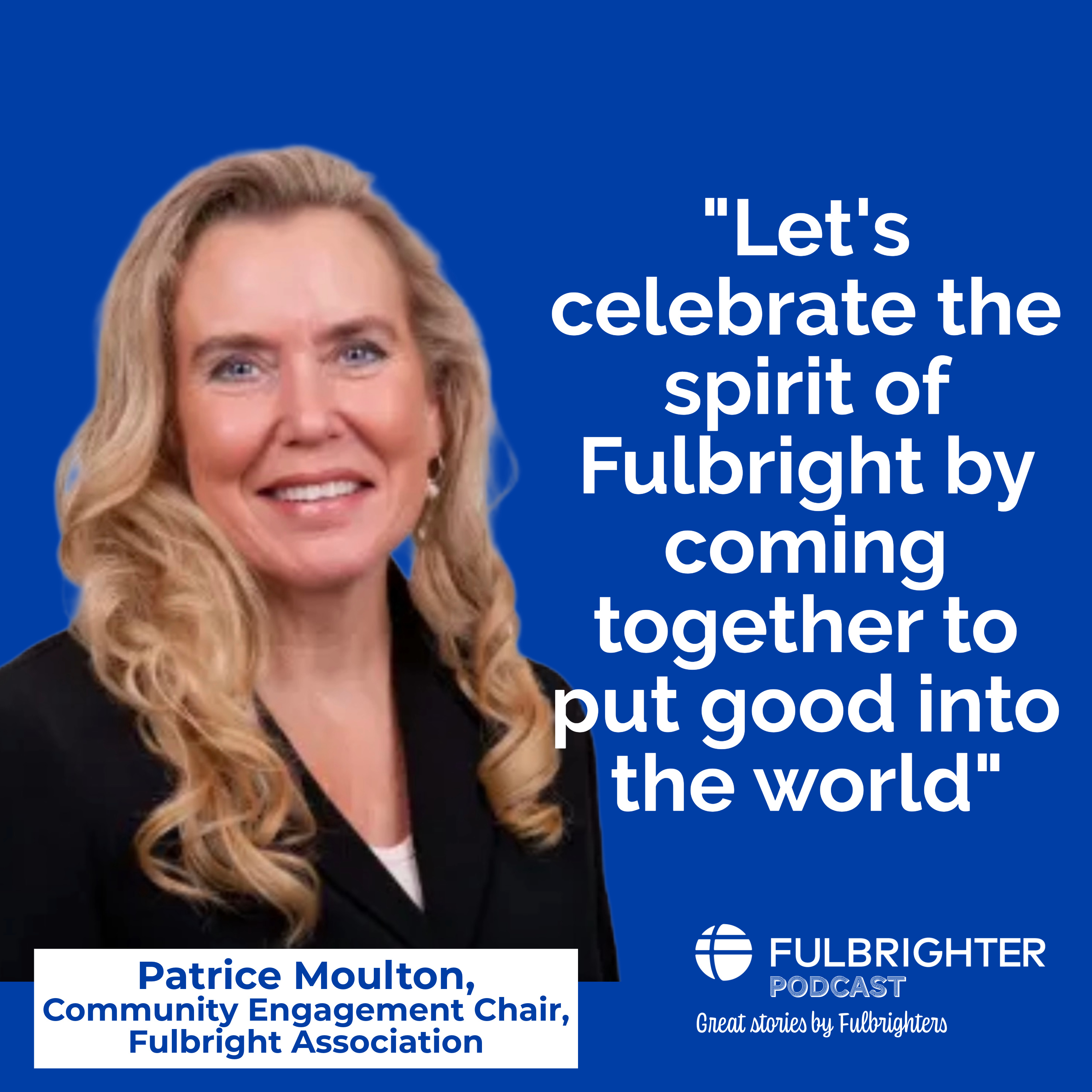 Let's Come Together and Do Good Things for the World, Says Patrice Moulton episode artwork
