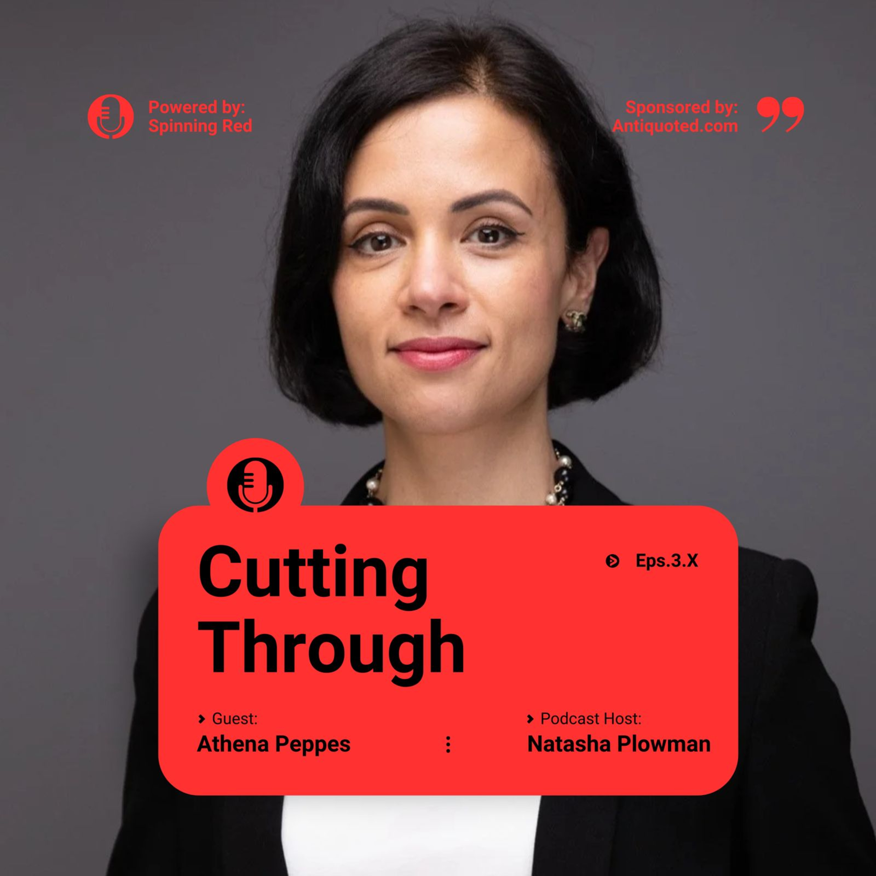 Cutting Through with Athena Peppes episode artwork