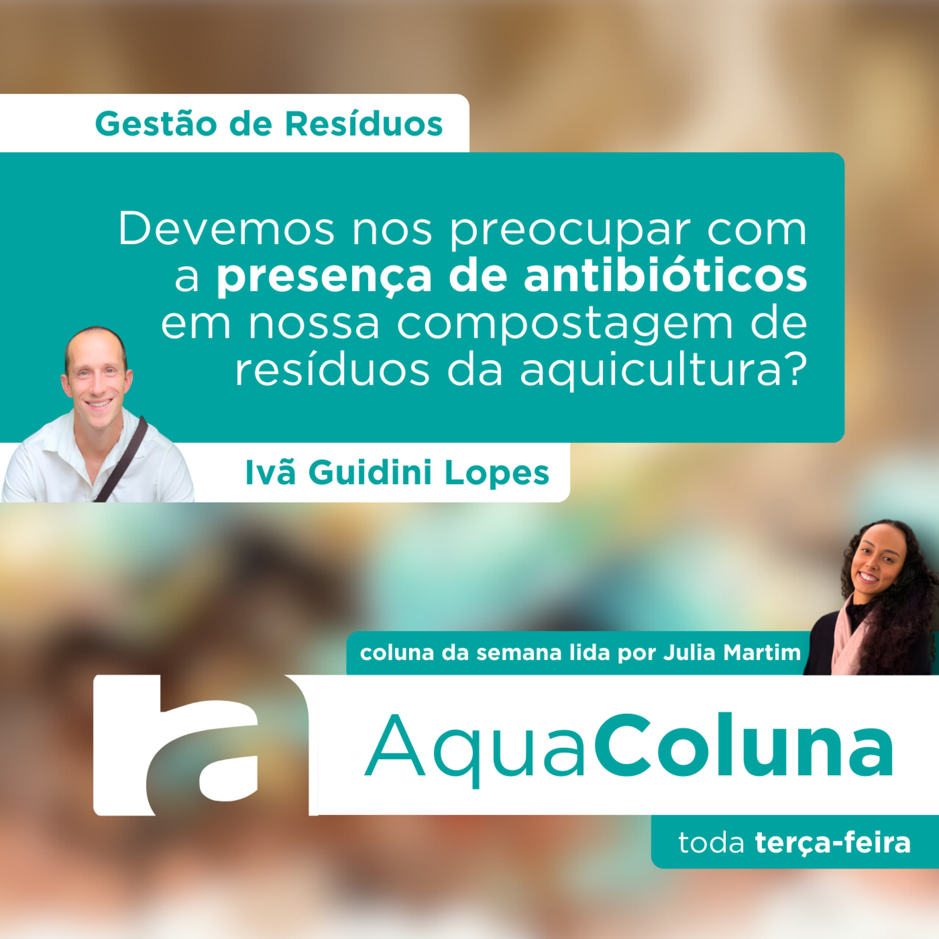 Antibióticos na compostagem? - AquaColuna 8 episode artwork