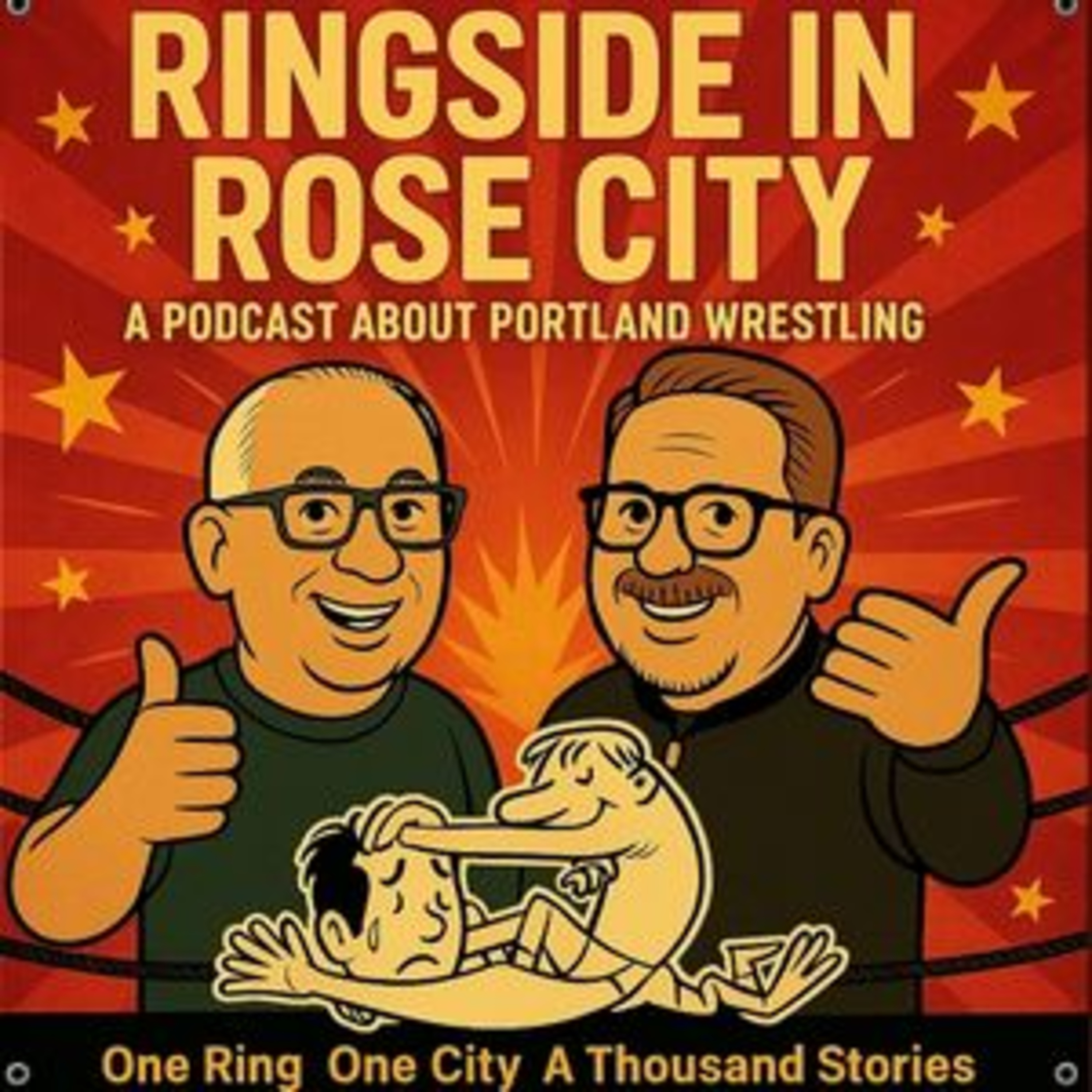 Ringside in Rose City #37 – “They Worked Here? episode artwork