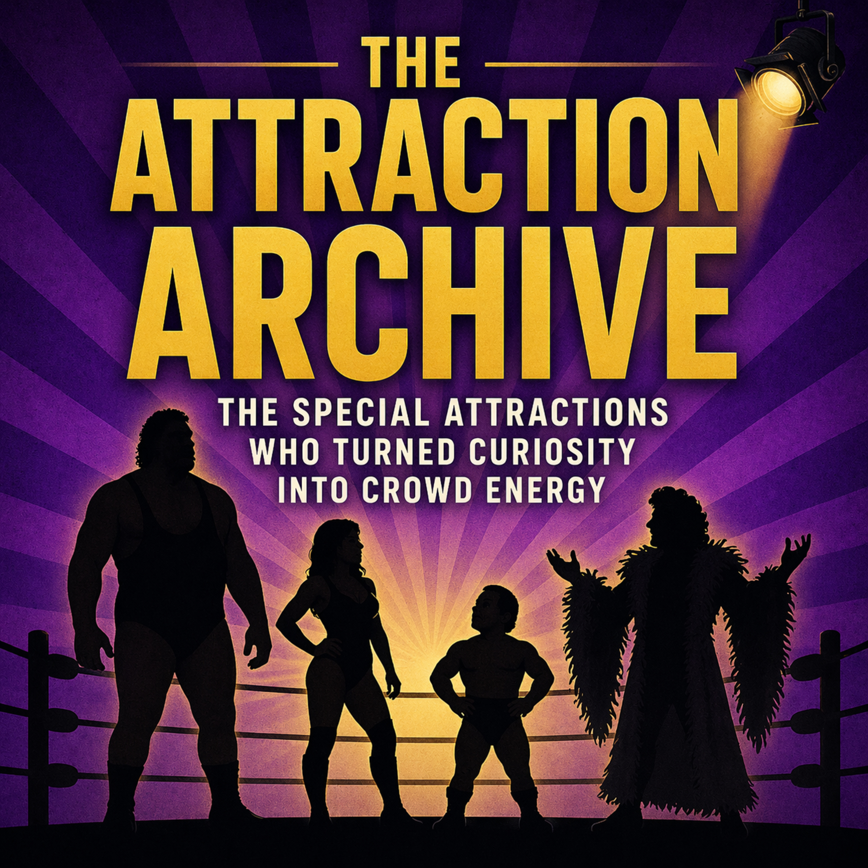 🎙️ The Attraction Archive #7 – Wrestling's Hidden Architects episode artwork